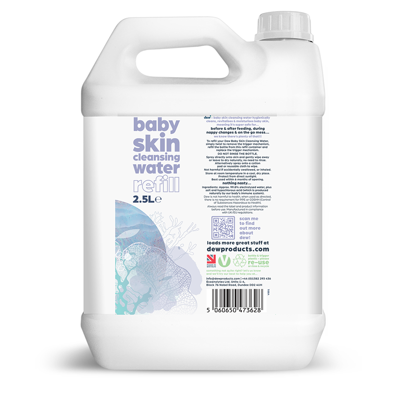 Baby Skin Cleansing Water Refill 2.5L