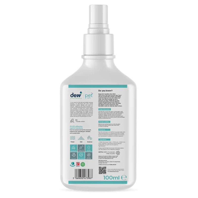 Pet Wound Care 100ml (Back)