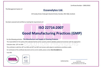 Celebrating Good Manufacturing Practice (GMP) Achievement