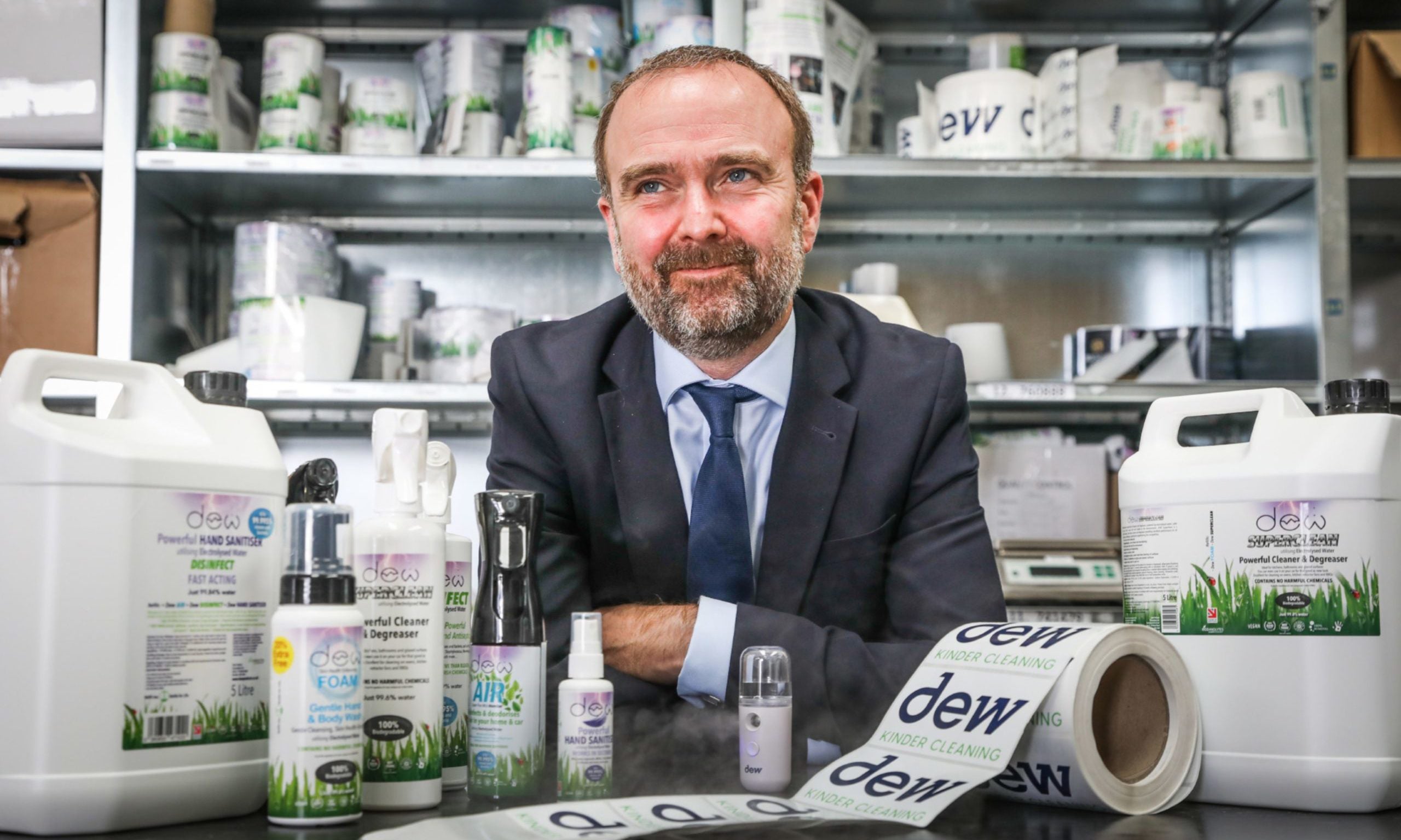 Dundee Cleaning Products Firm Plans To Be 100 Times Current Size By 2025