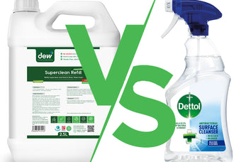 Superclean Performs Better Than Dettol For Carpets And Surfaces