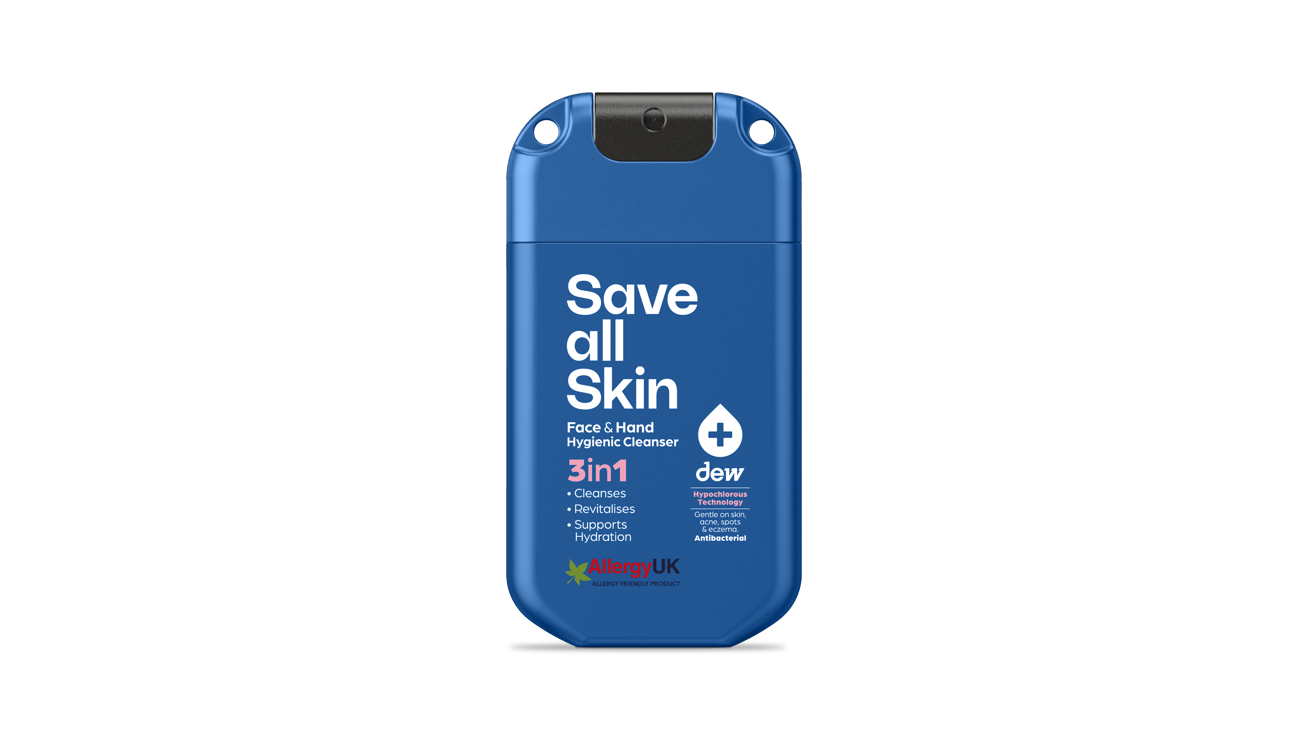 3-in-1 Face & Hand Hygienic Cleanser 30ml mist