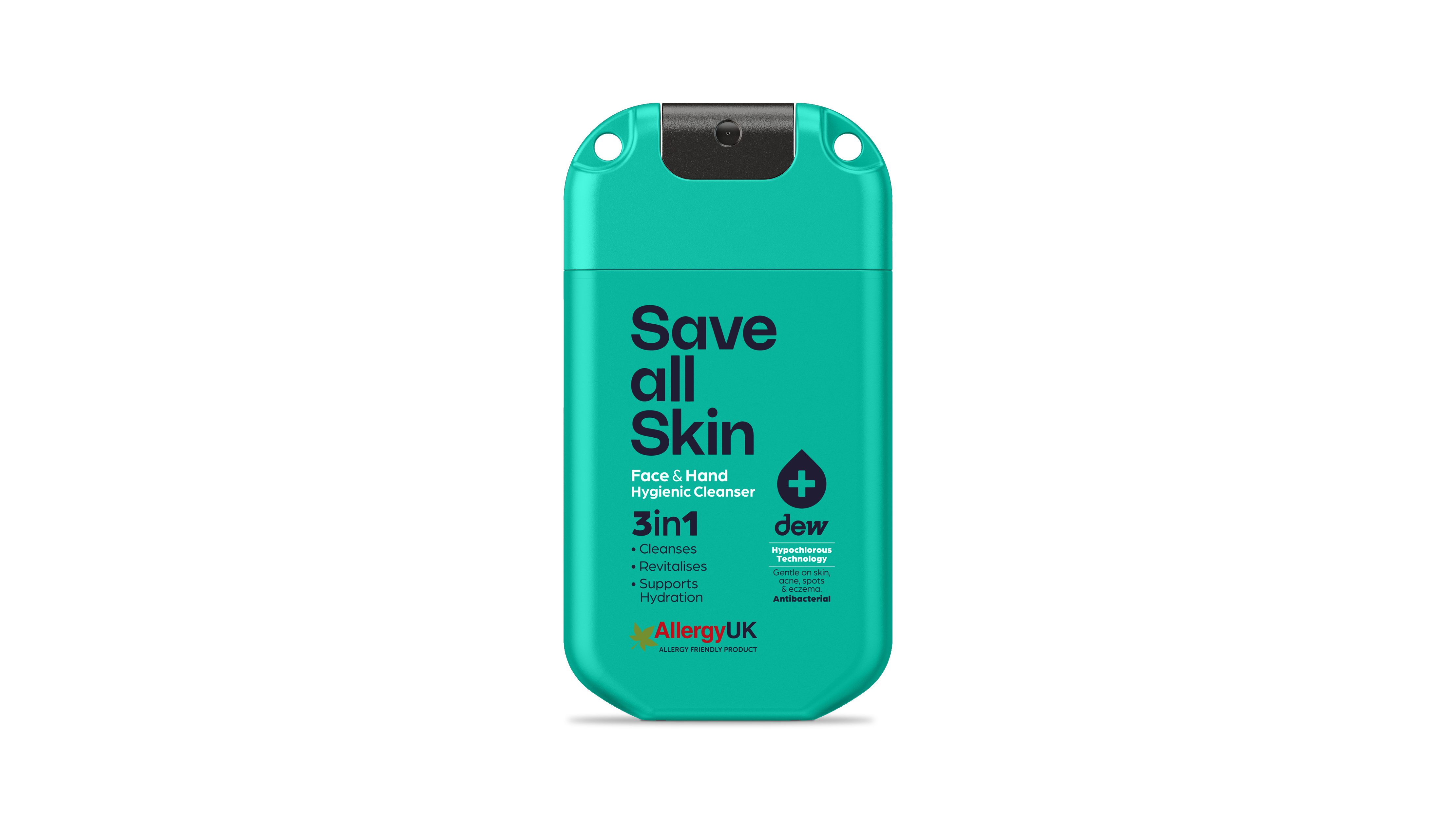 3-in-1 Face & Hand Hygienic Cleanser 30ml mist