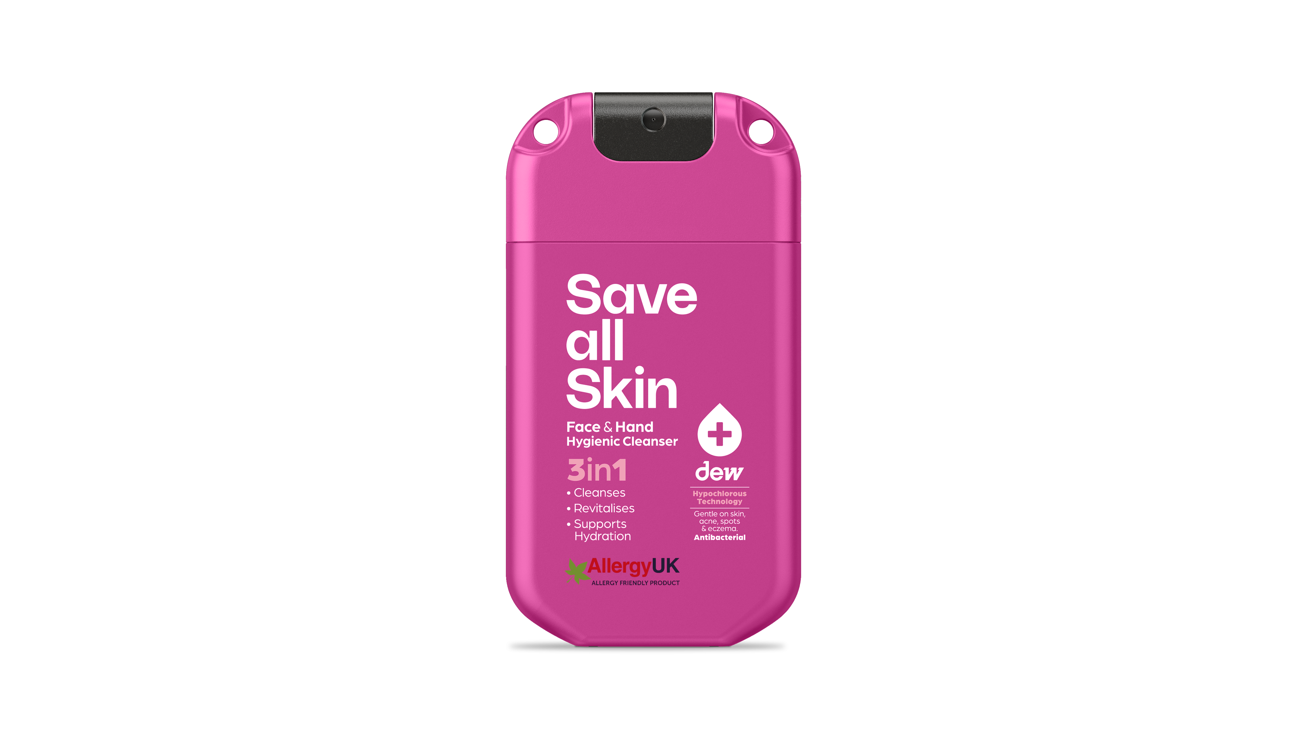 3-in-1 Face & Hand Hygienic Cleanser 30ml mist