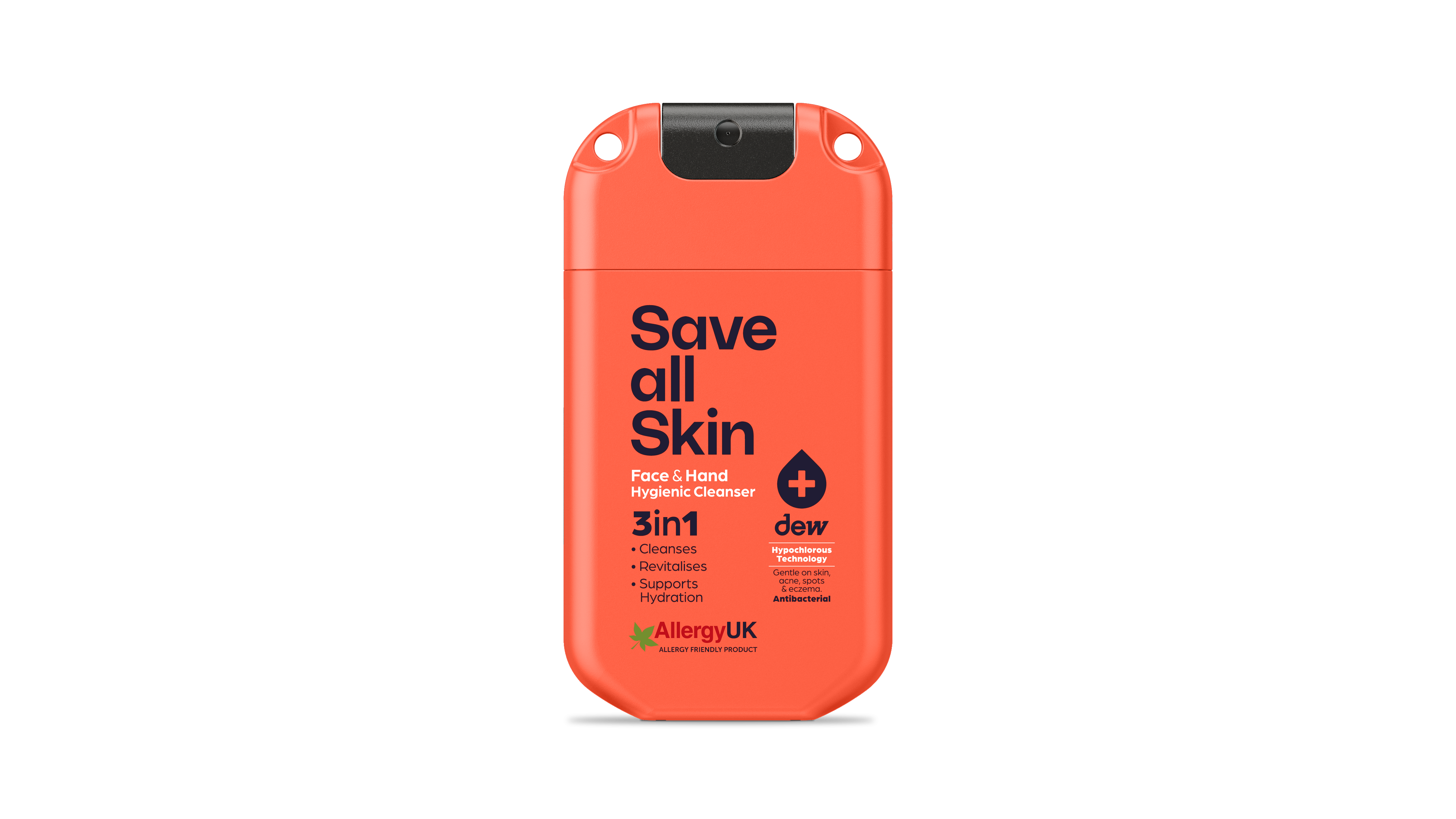 3-in-1 Face & Hand Hygienic Cleanser 30ml mist