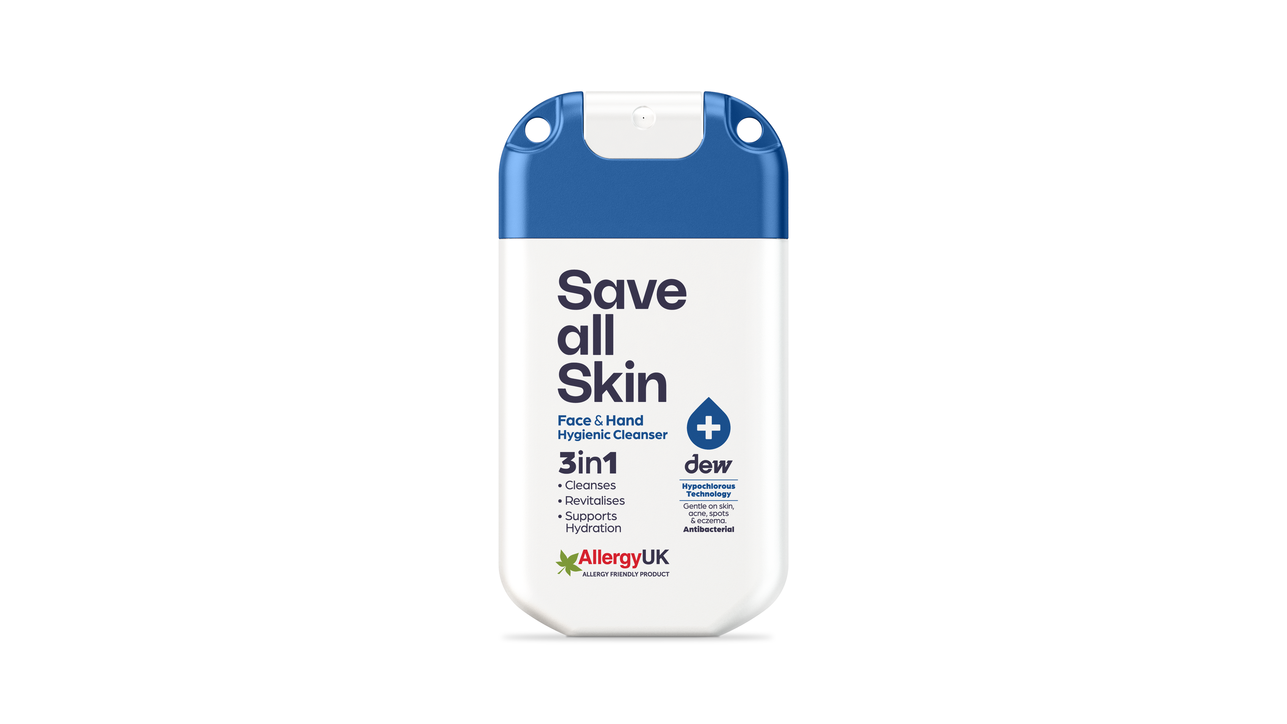3-in-1 Face & Hand Hygienic Cleanser 30ml mist