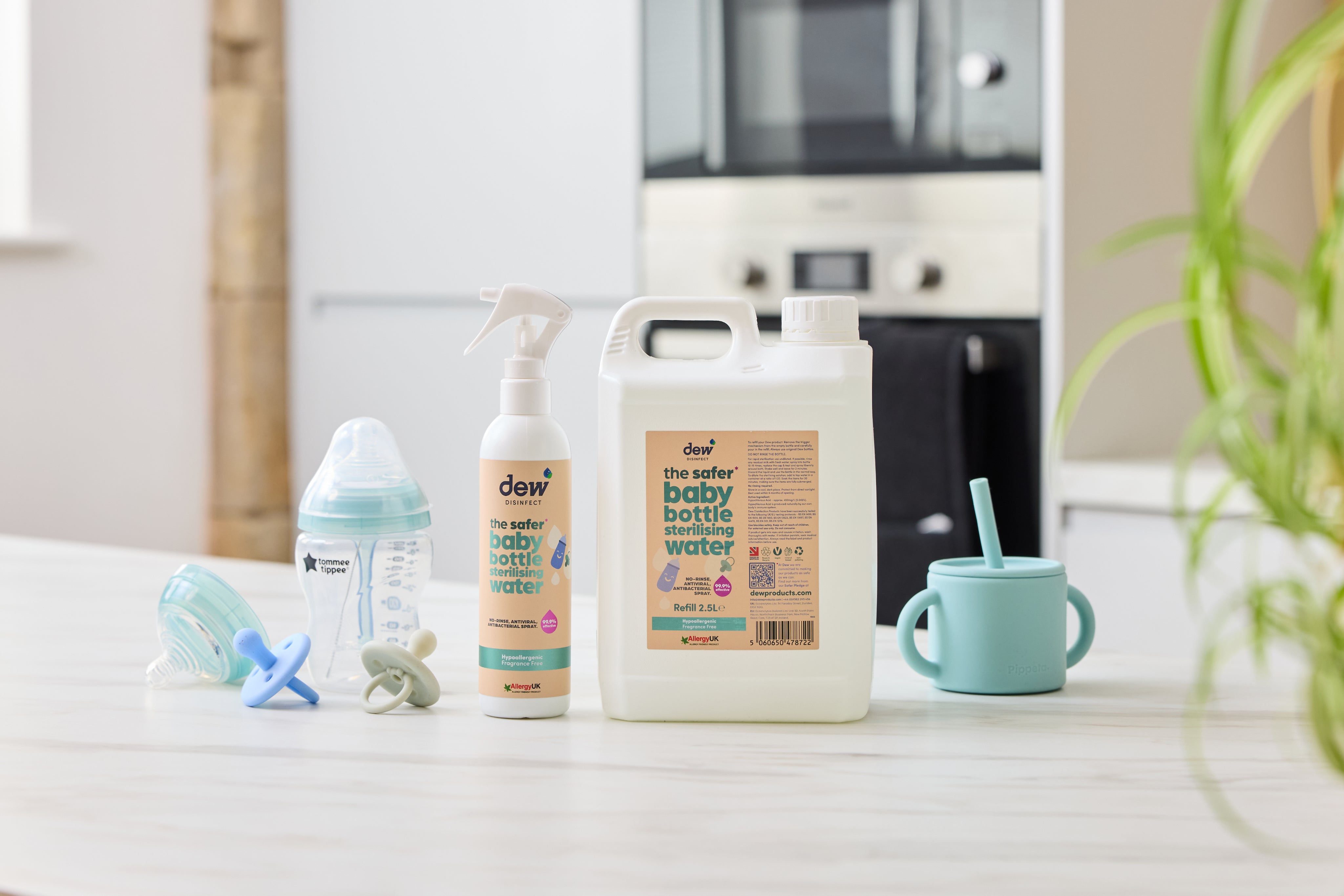 Dew Safer Disinfect Baby Bottle Sterilising Water