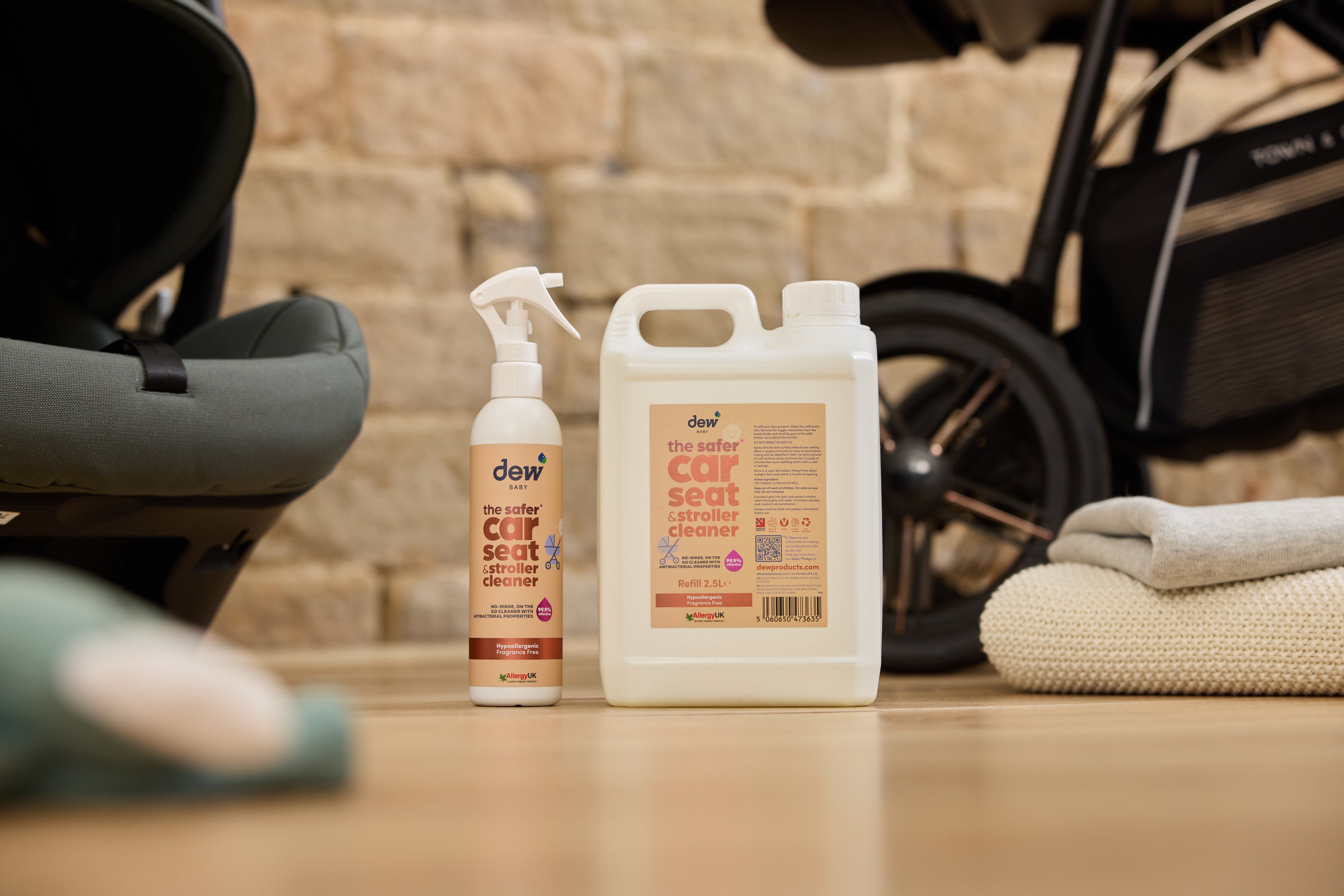 Dew Safer Car Seat & Stroller Cleaner