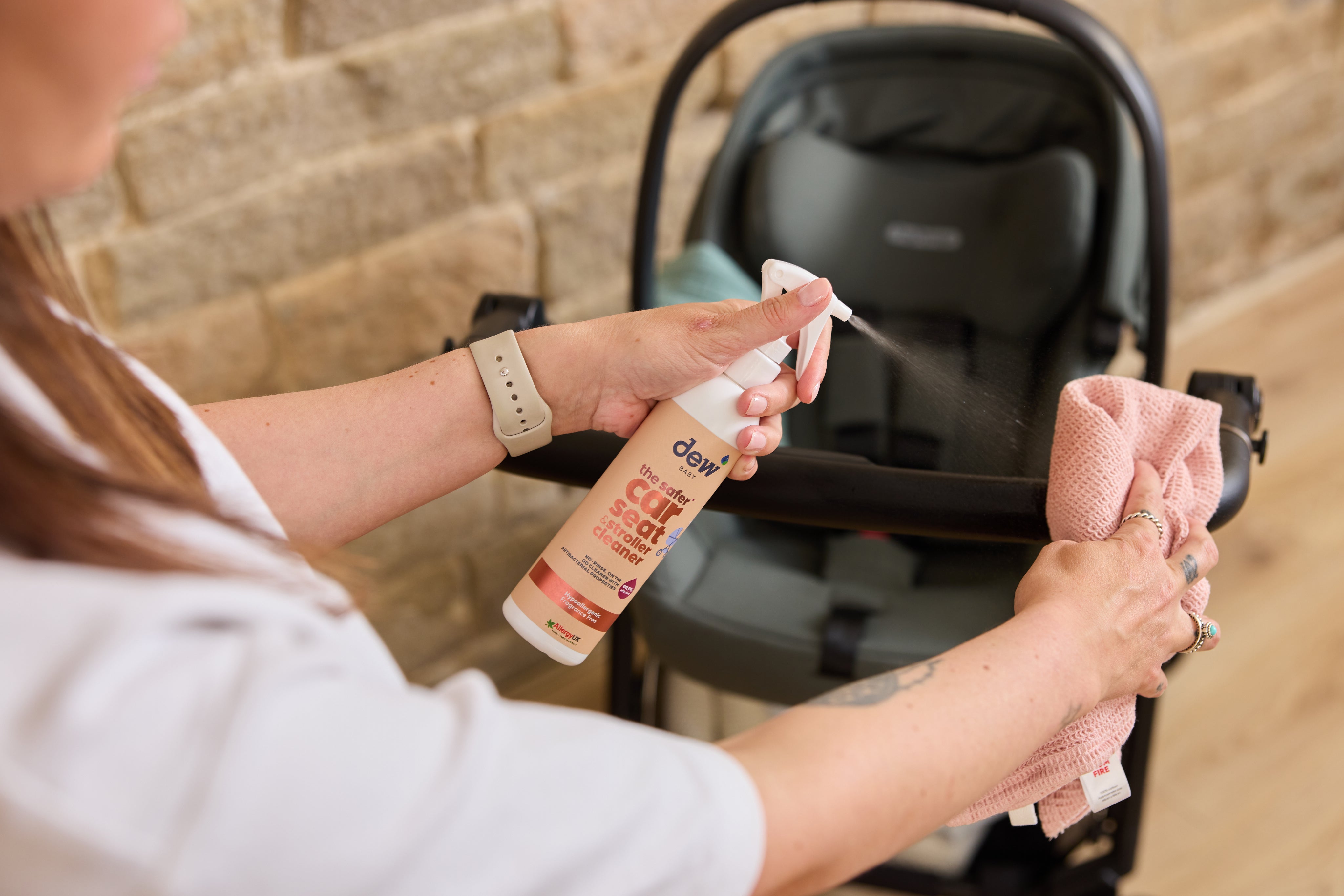 Dew Safer Car Seat & Stroller Cleaner