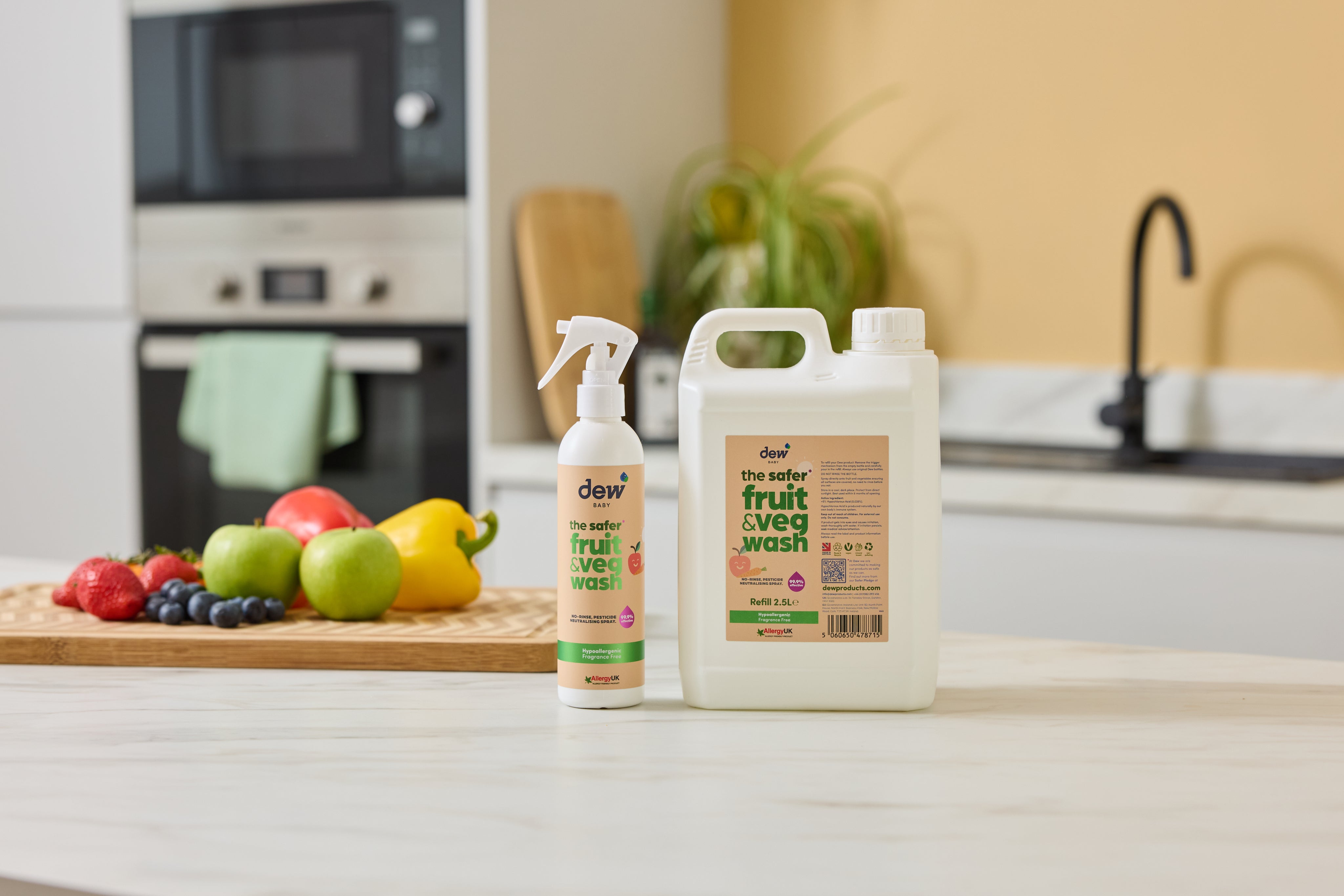 Dew Safer Fruit & Veg Wash
