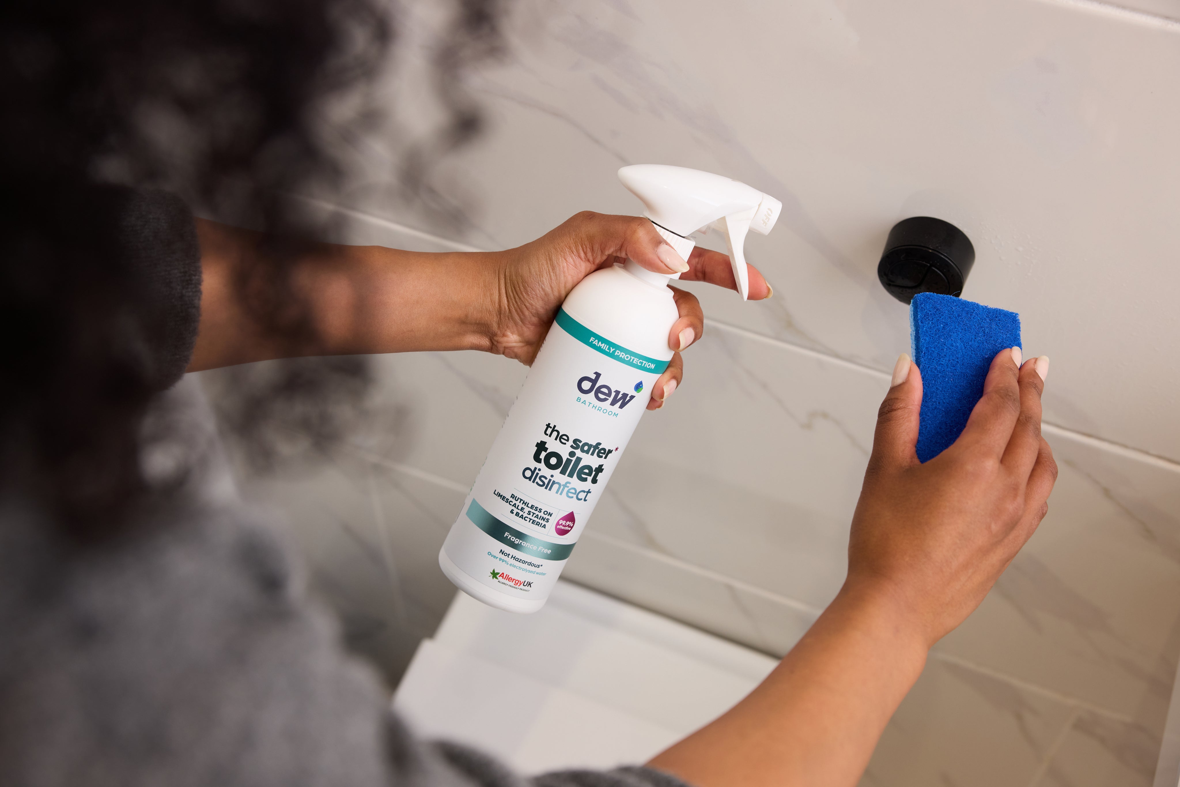 Dew Bathroom Safer Toilet Disinfect
