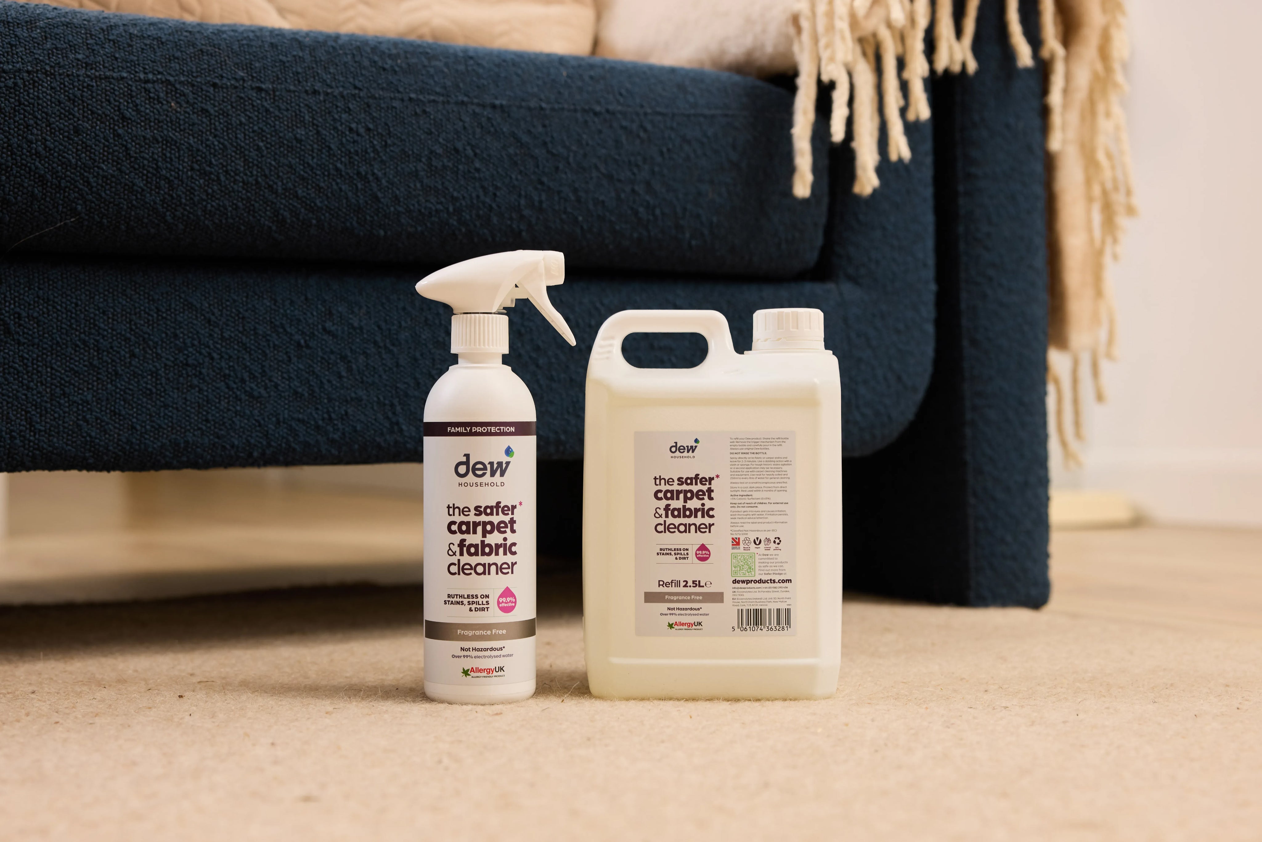 Dew Household Safer Carpet & Fabric Cleaner