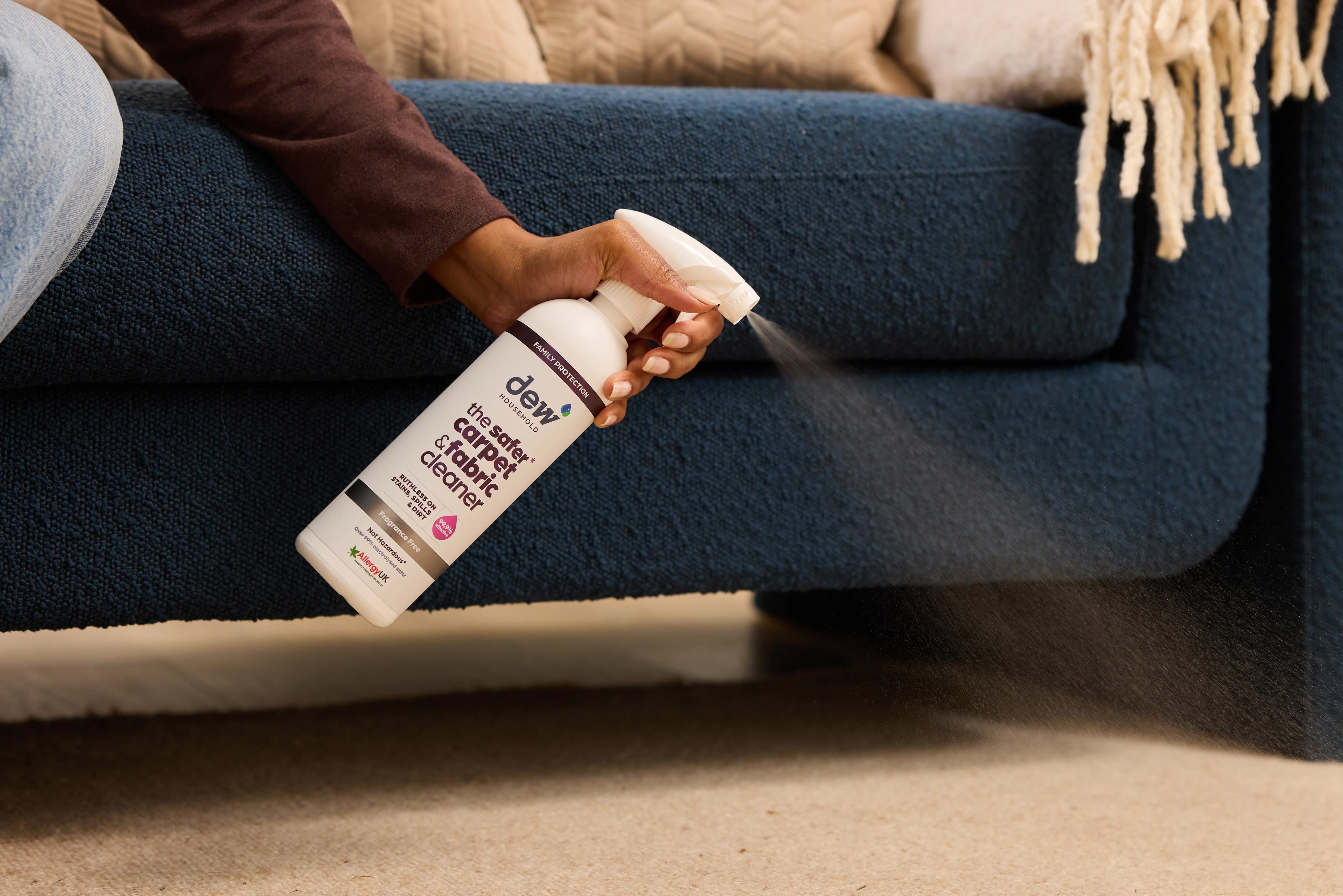 Dew Household Safer Carpet & Fabric Cleaner
