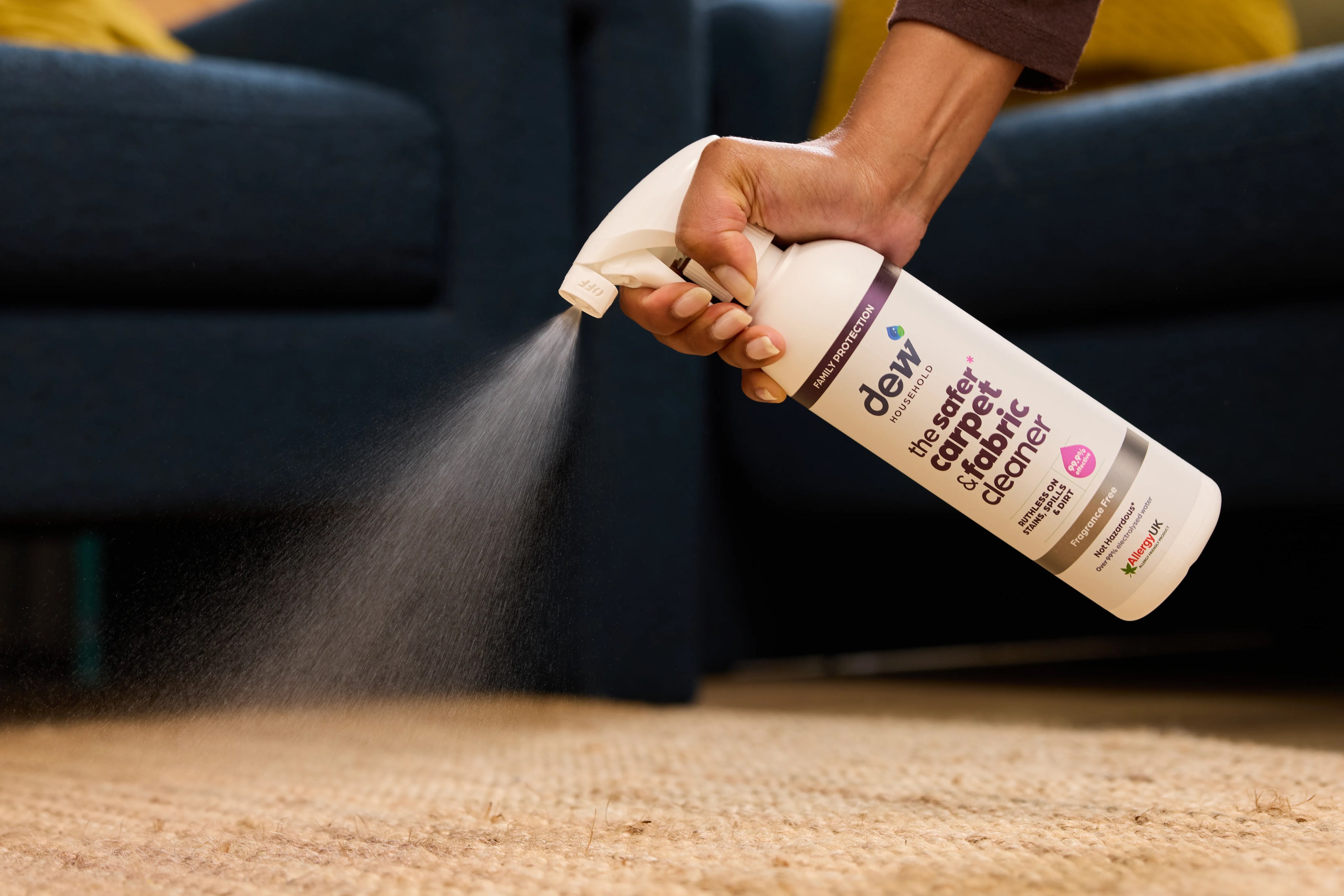 Dew Household Safer Carpet & Fabric Cleaner