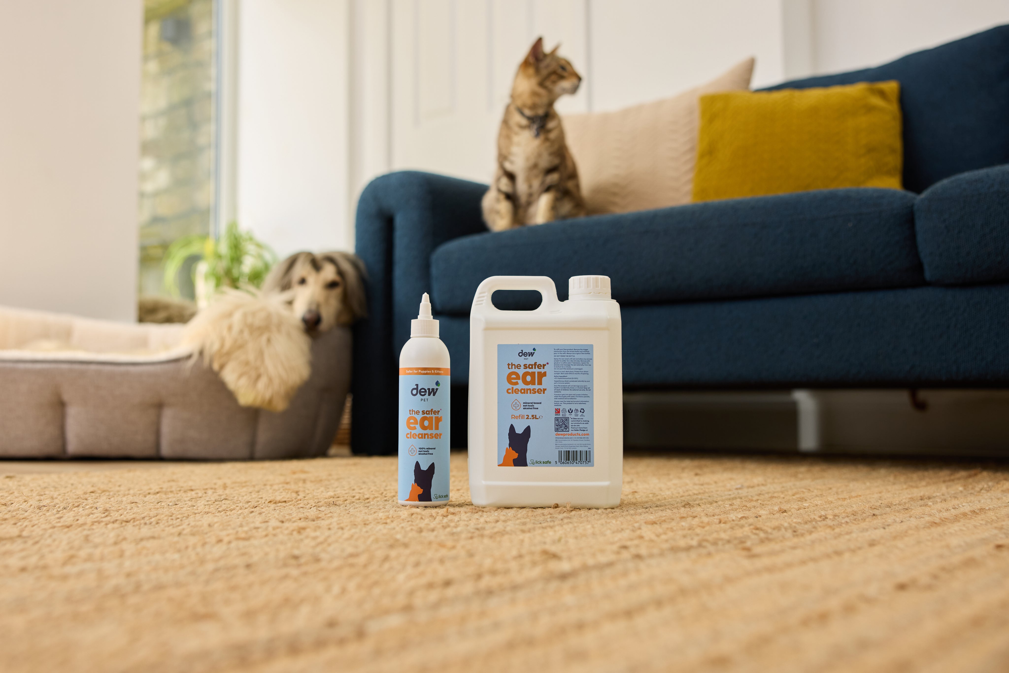 Dew Safer Pet Ear Cleanser