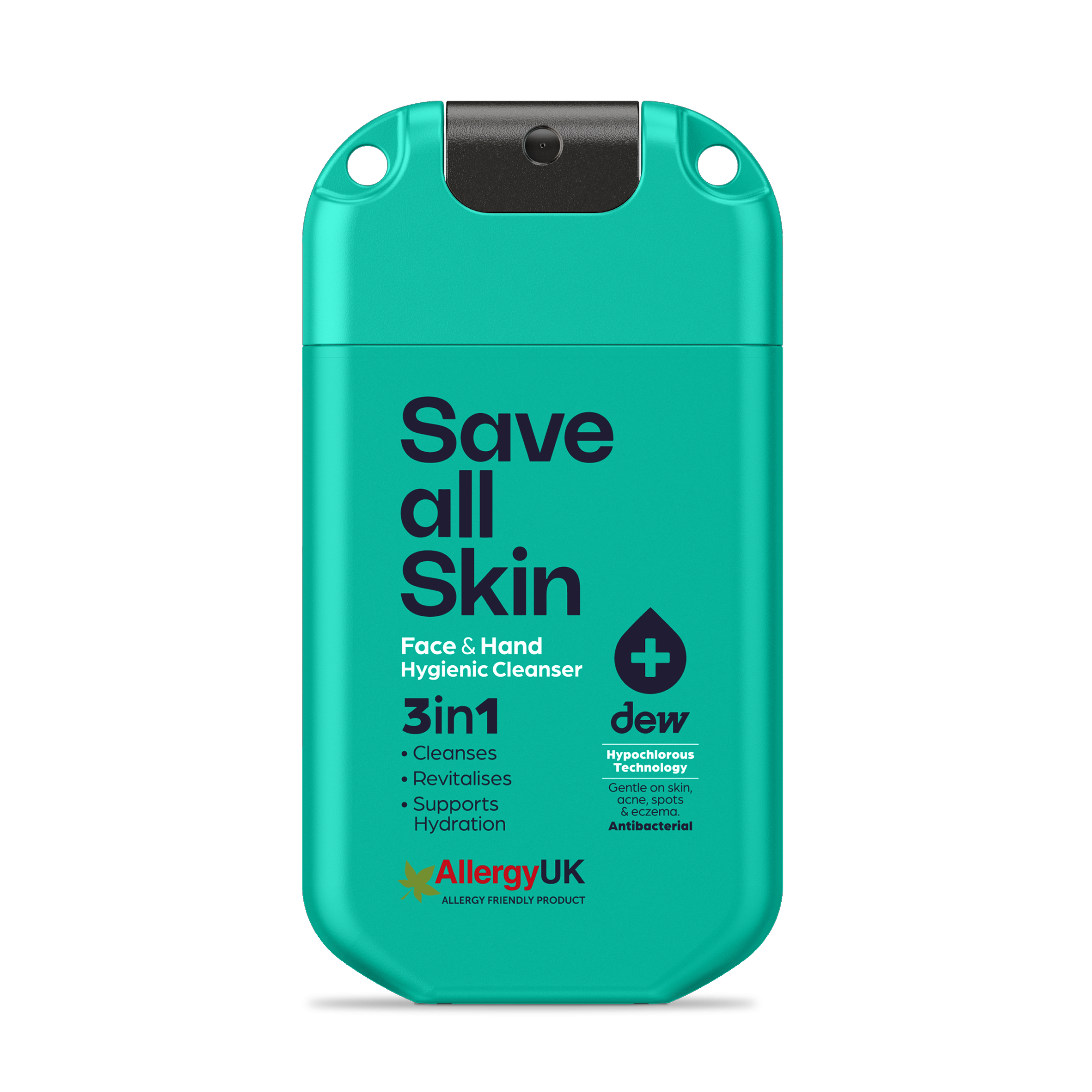 3-in-1 Face & Hand Hygienic Cleanser 30ml mist - Mint Jelly