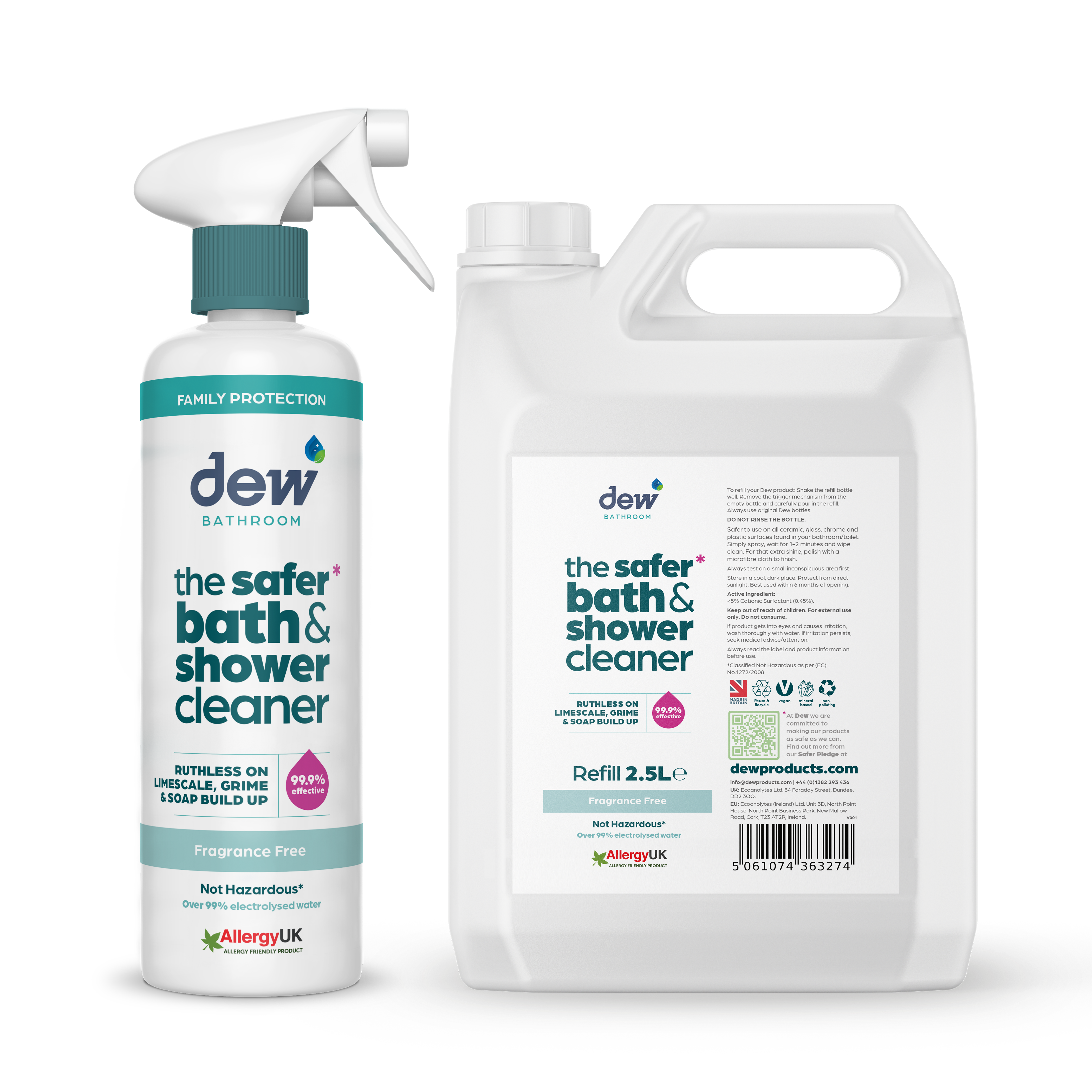 Dew Bathroom Safer Bath & Shower Cleaner