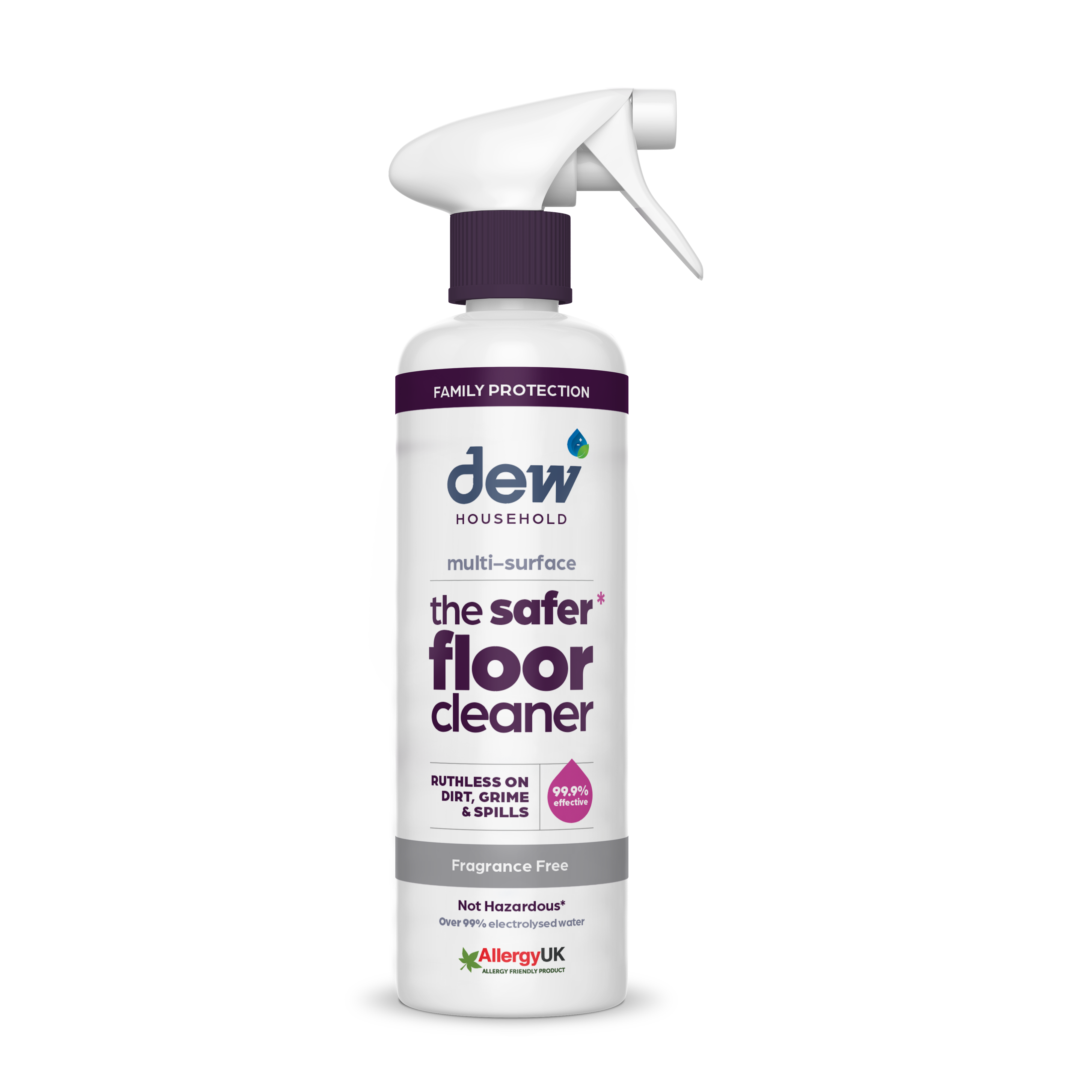 Dew Household Safer Multi-Surface Floor Cleaner Fragrance-Free