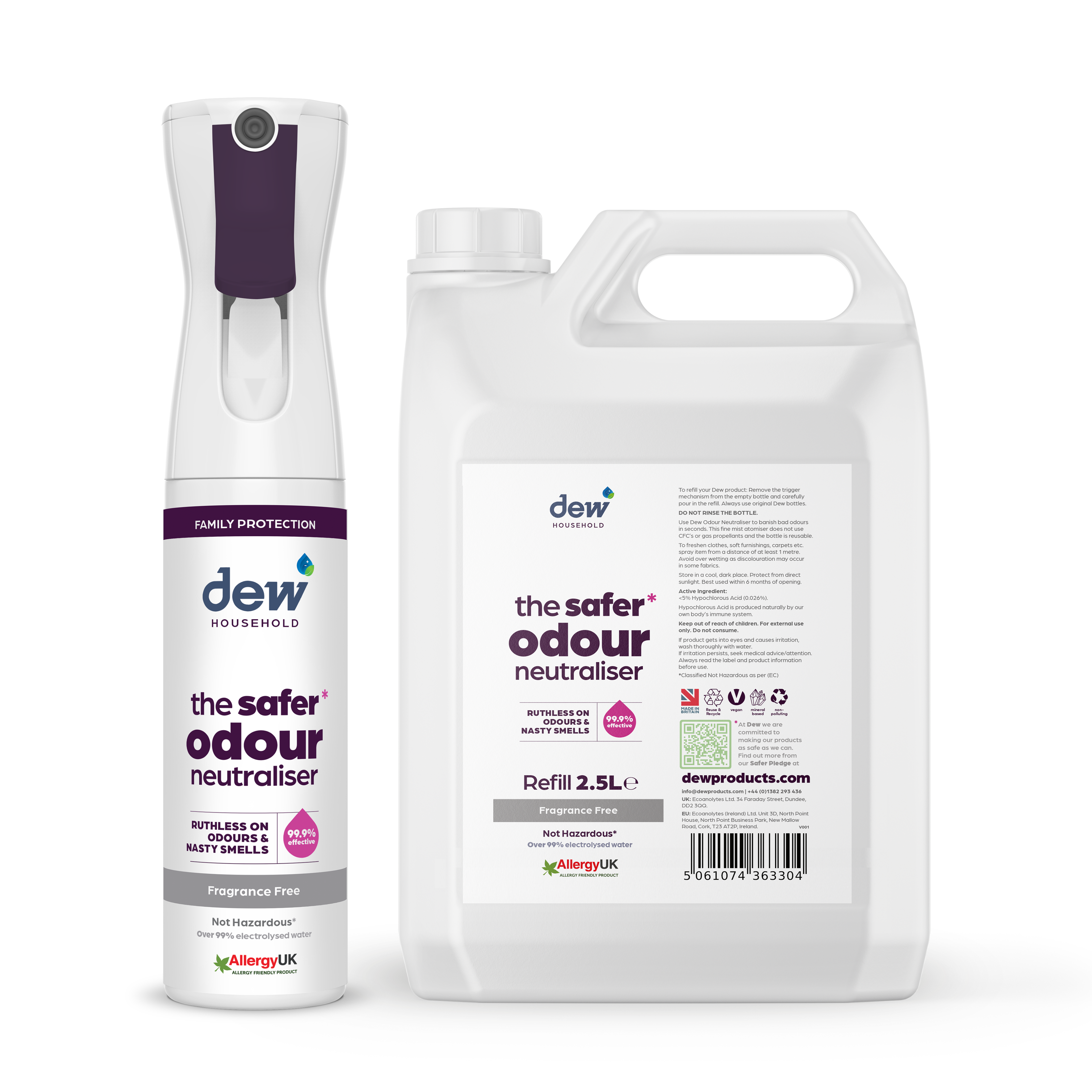 Dew Household Safer Odour Neutraliser