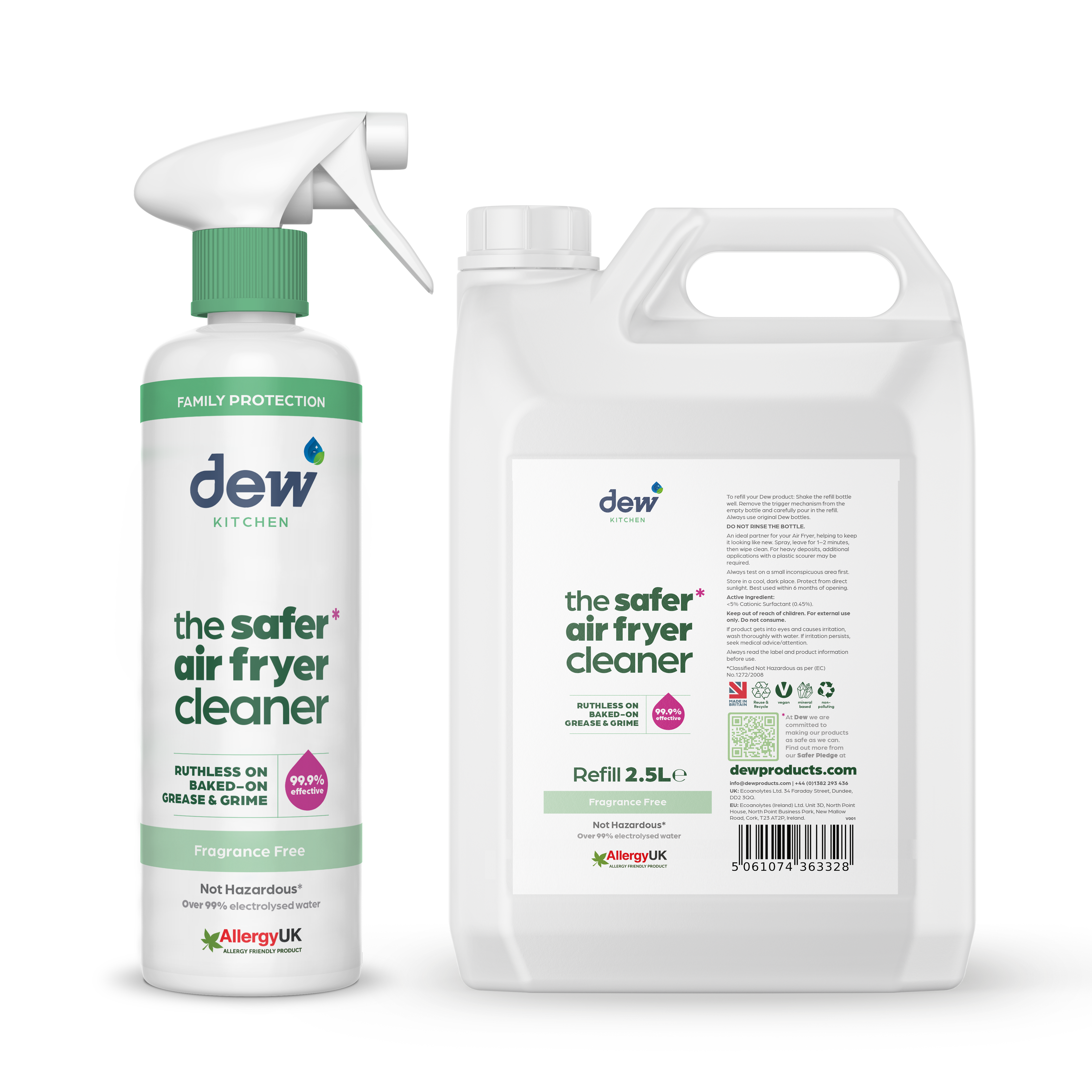 Dew Kitchen Safer Air Fryer Cleaner