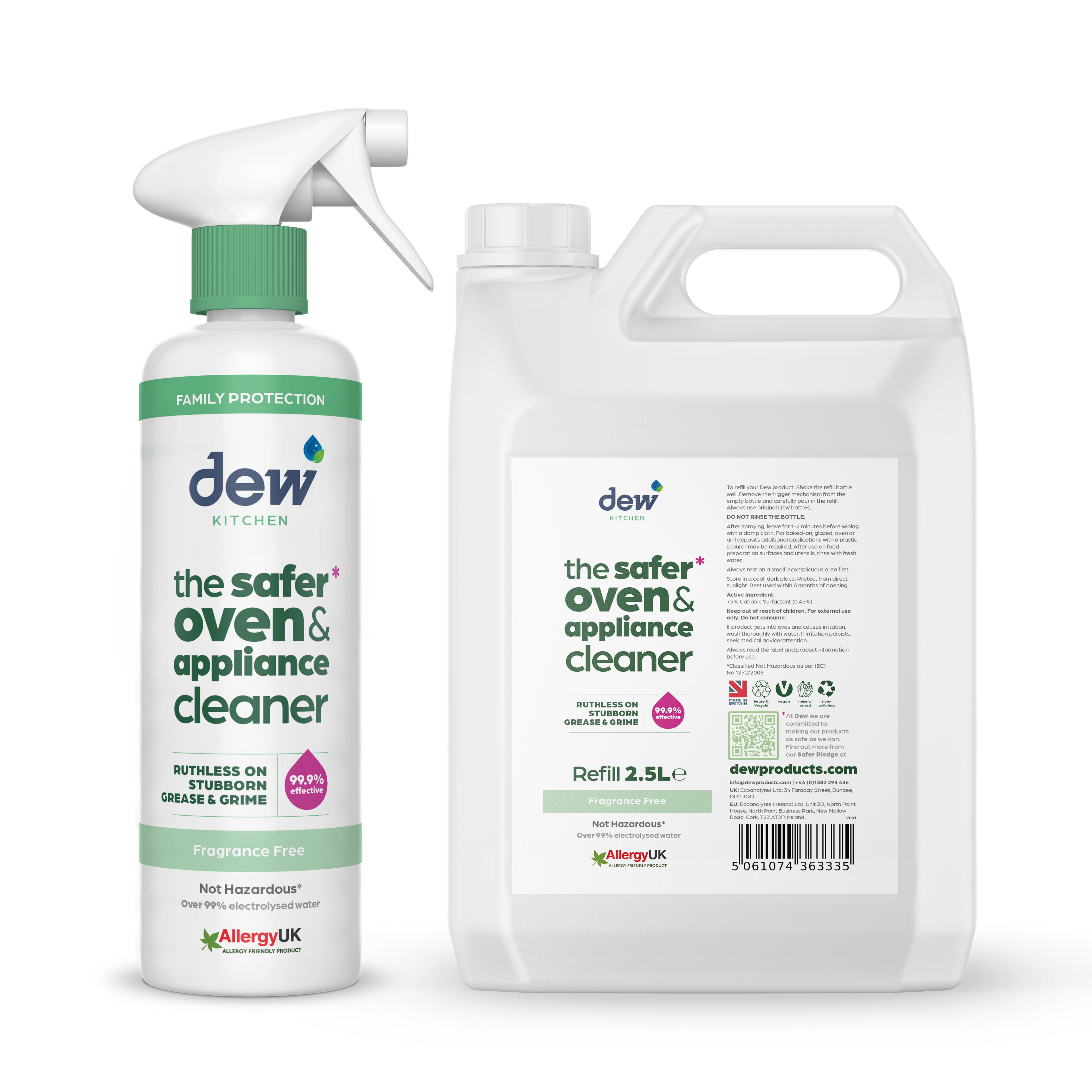 Dew Kitchen Safer Oven & Appliance Cleaner