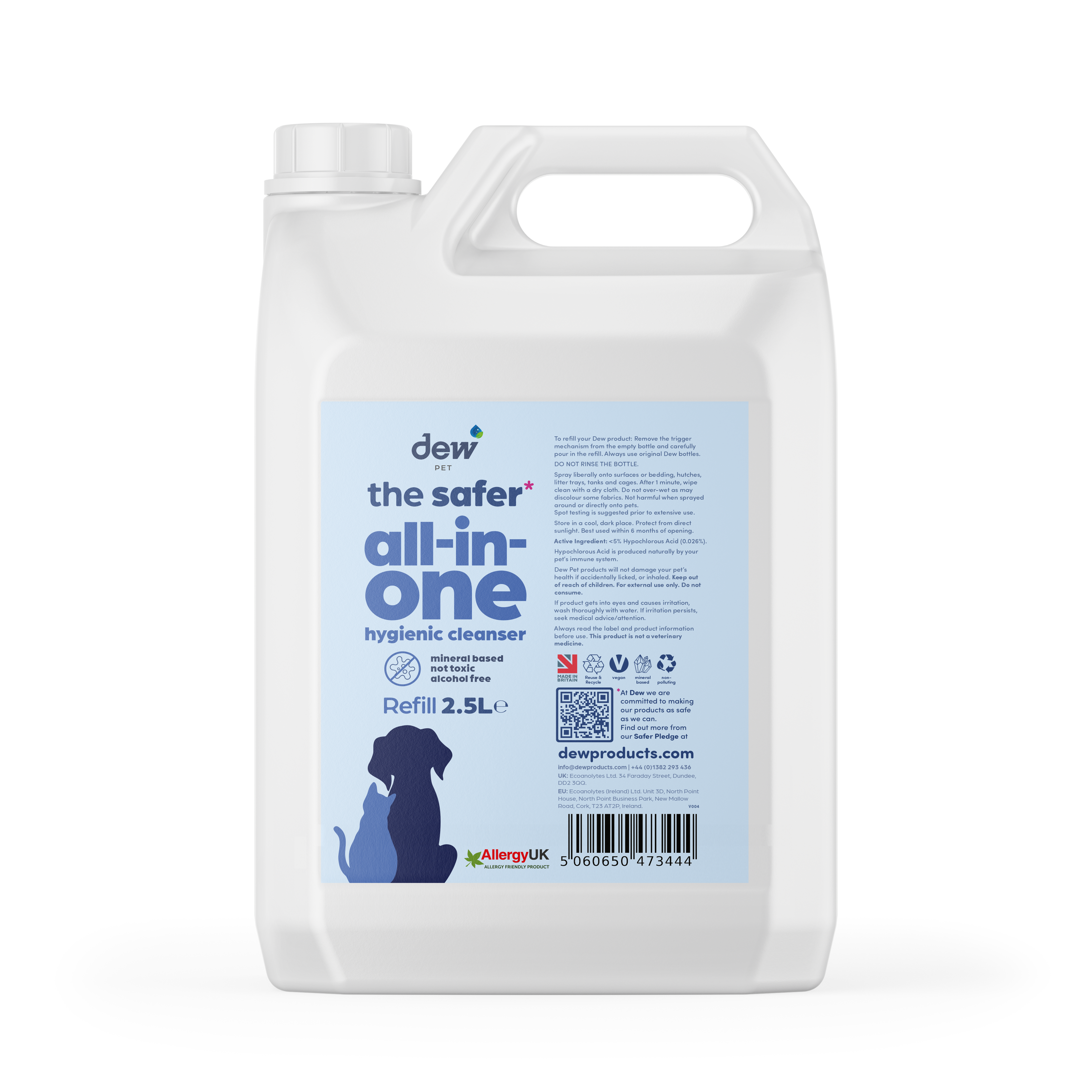Dew Safer Pet All In One Hygienic Cleanser