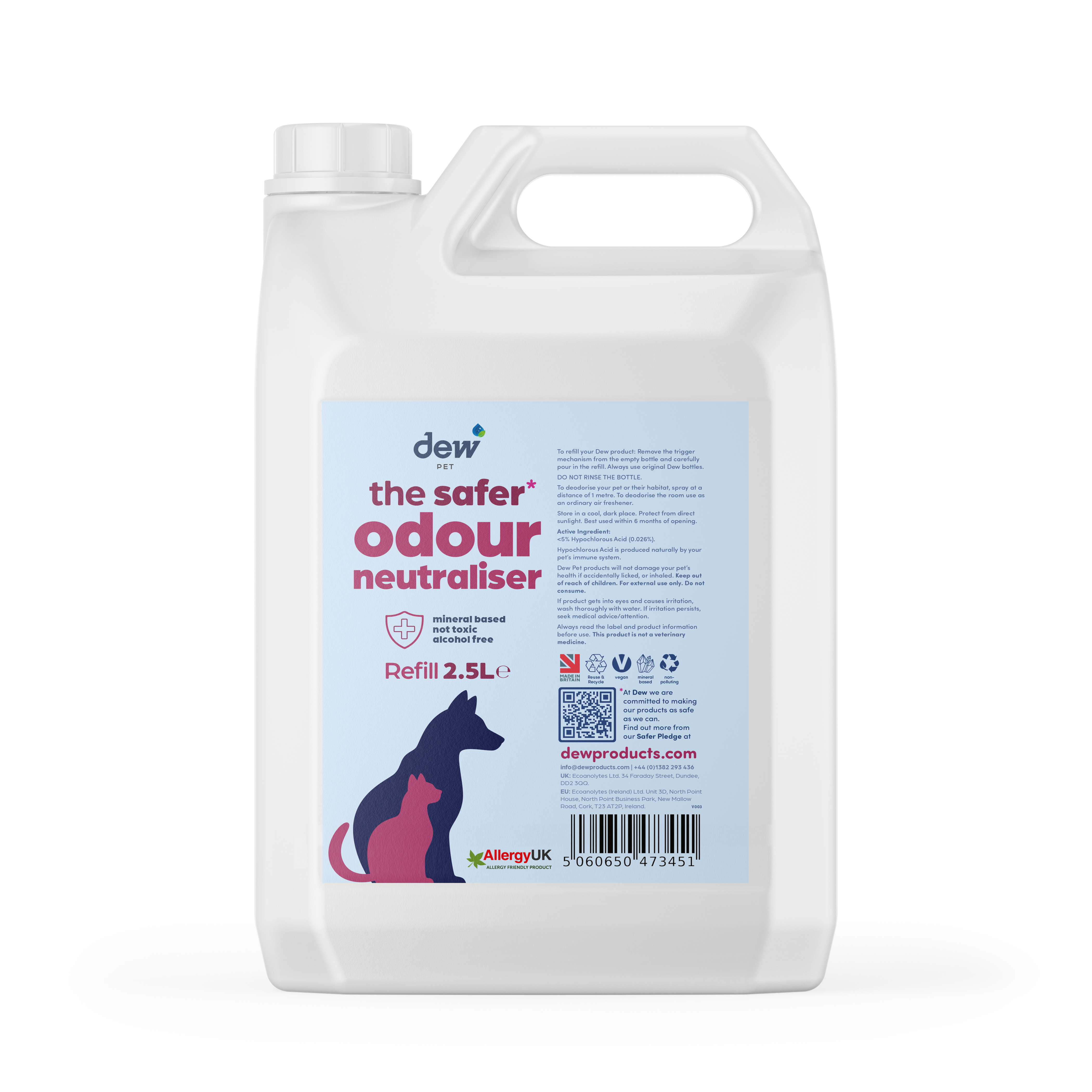 Dew Safer Pet Odour Neutraliser