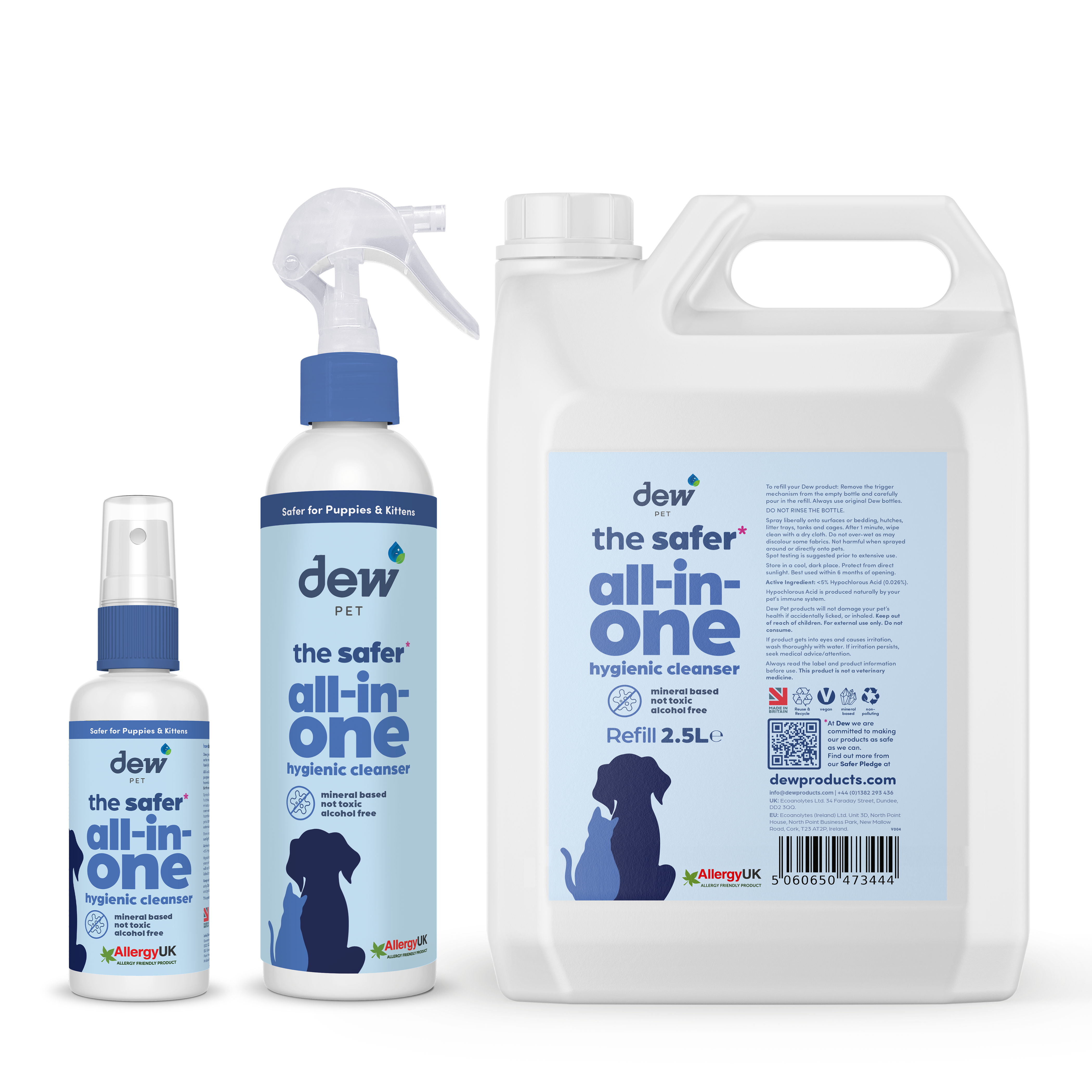 Dew Safer Pet All In One Hygienic Cleanser