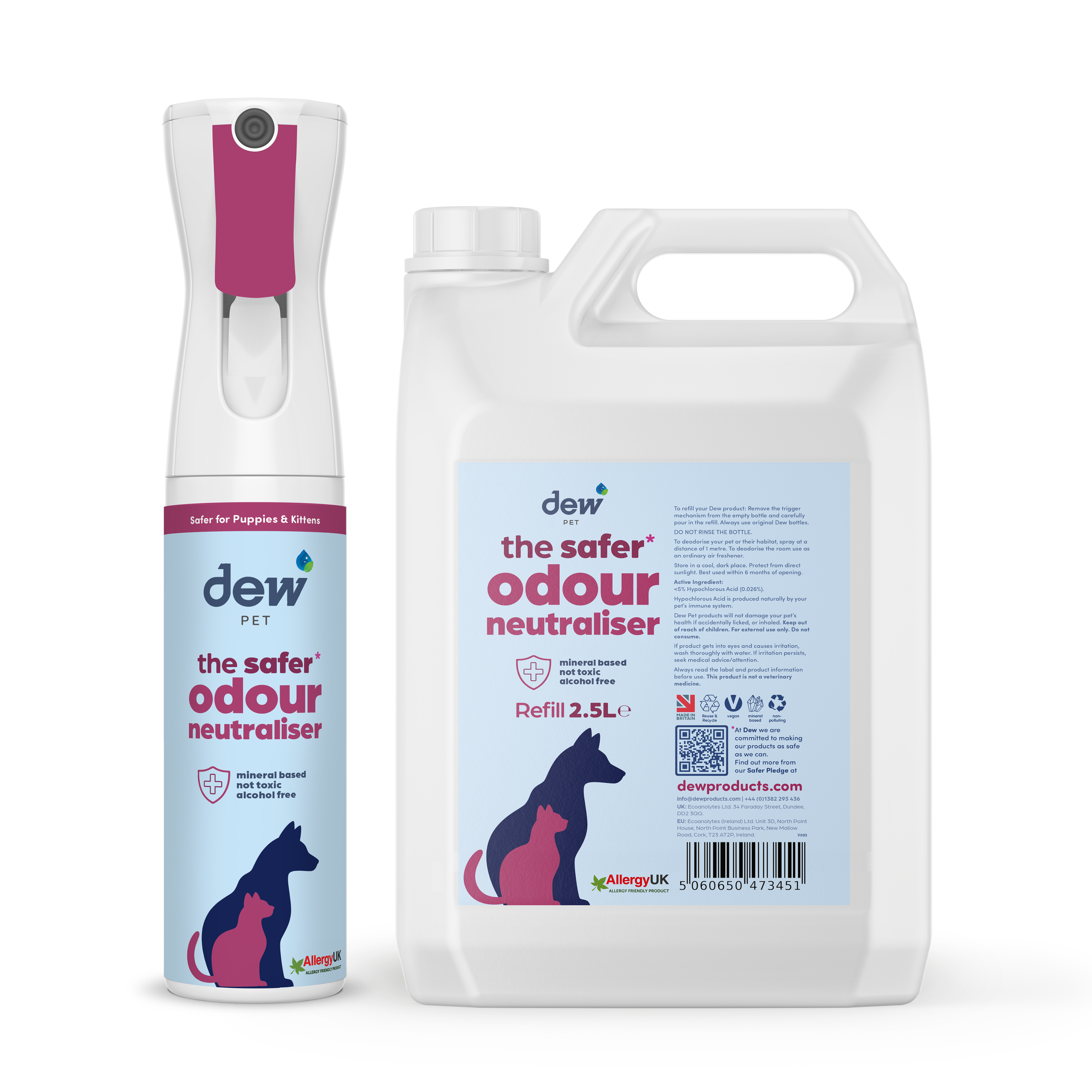Dew Safer Pet Odour Neutraliser