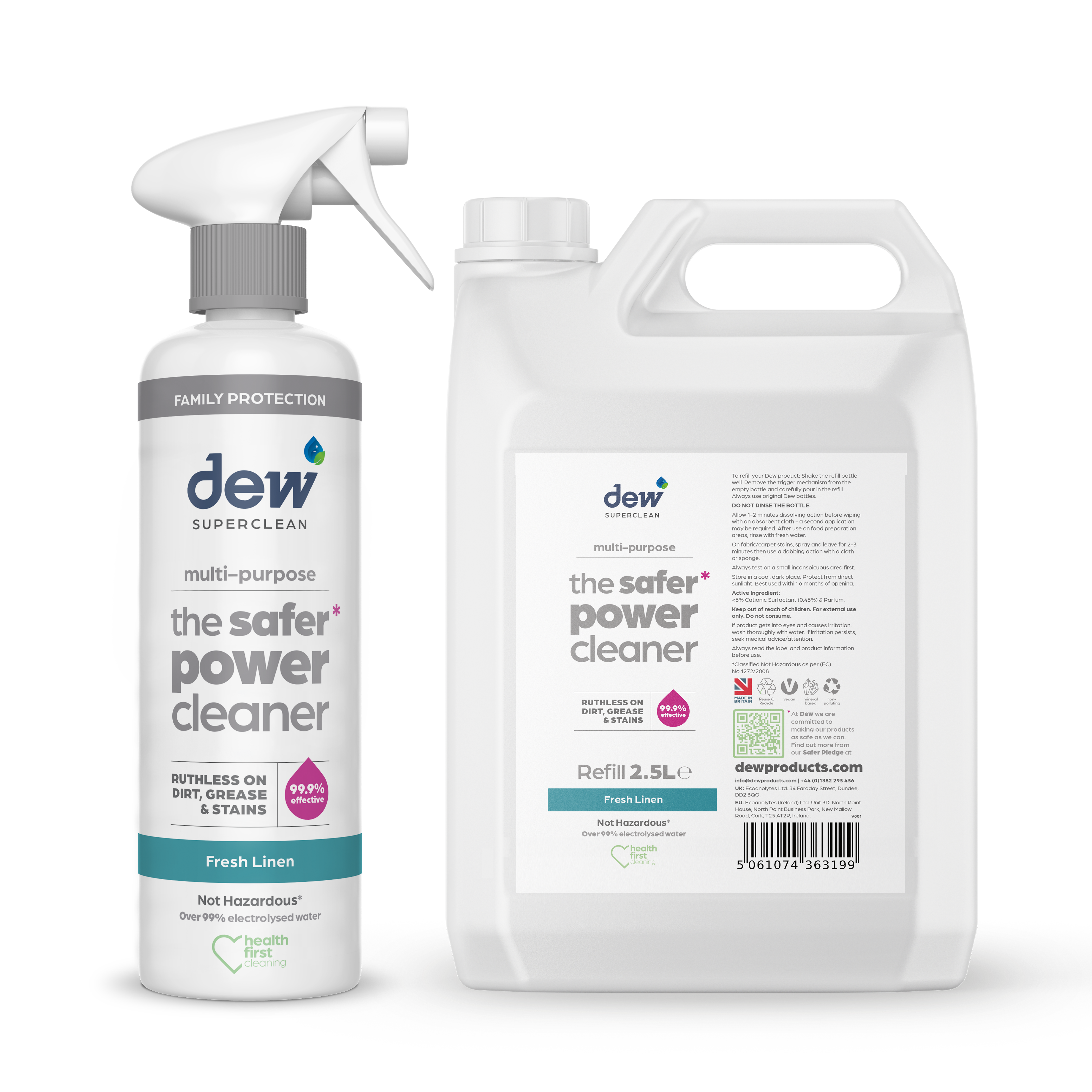 Dew Superclean Multi-Purpose Safer Power Cleaner Fresh Linen