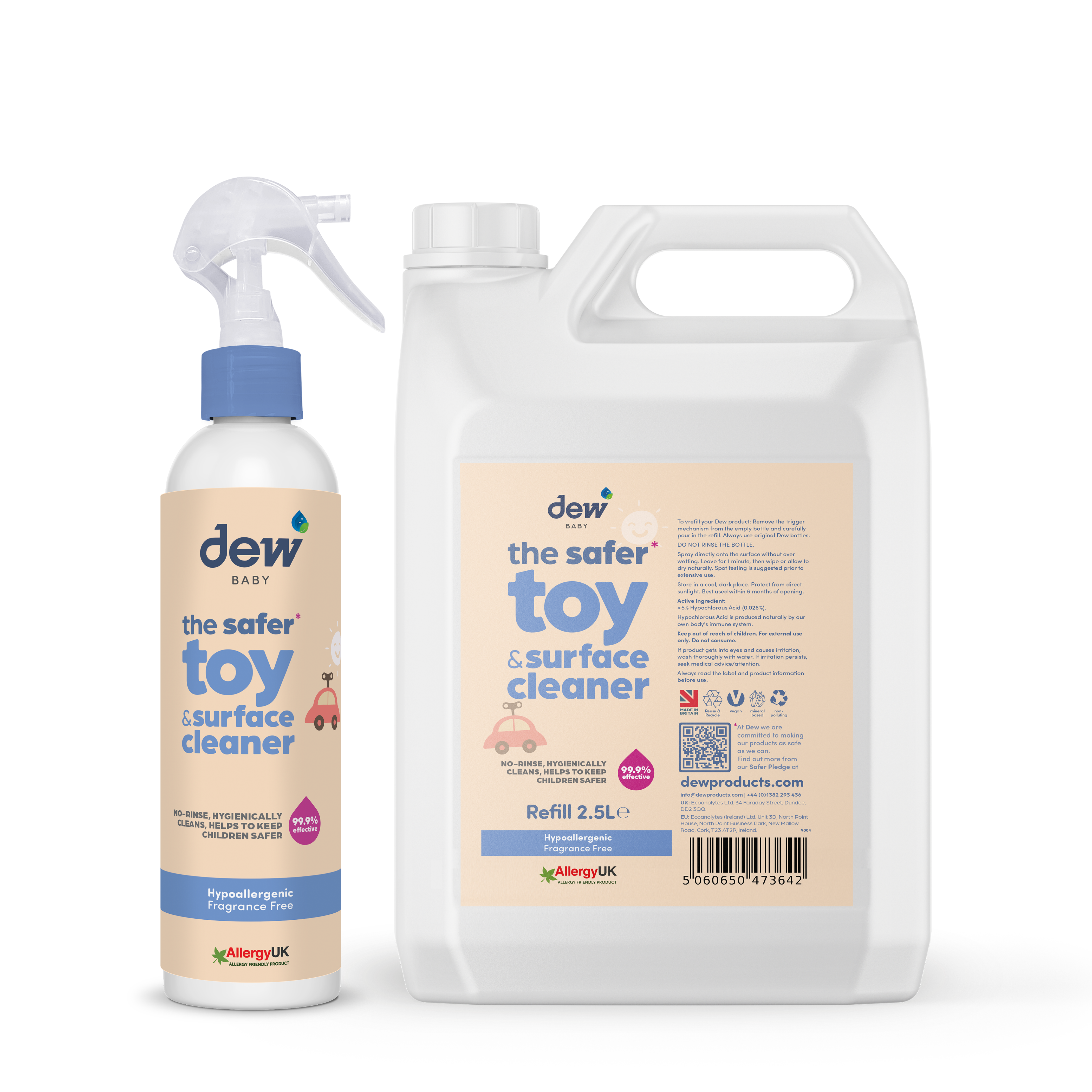 Dew Safer Toy & Surface Cleaner