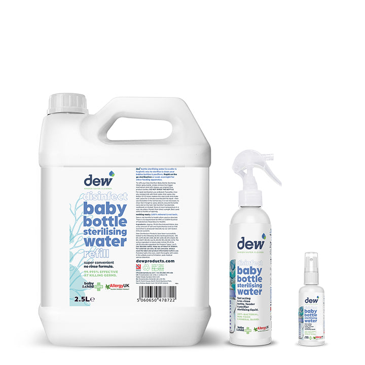 Disinfect Baby Bottle Sterilising Water