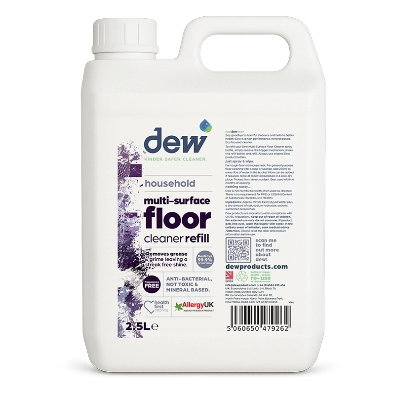 Floor Multi-Surface Cleaner Fragrance-Free Refill 2.5L