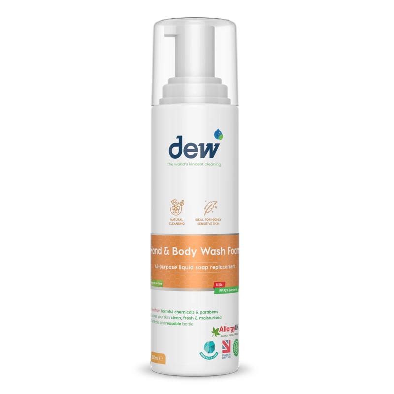 Hand & Body Wash Foam Fragrance-free 250ml