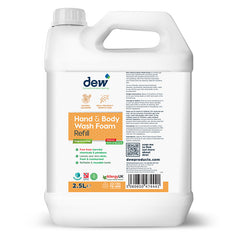 Hand & Body Wash Foam Refill Fragrance-Free 2.5L