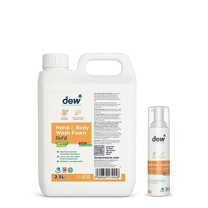 Hand & Body Wash Foam Refill Passion Fruit & Mango Fragrance