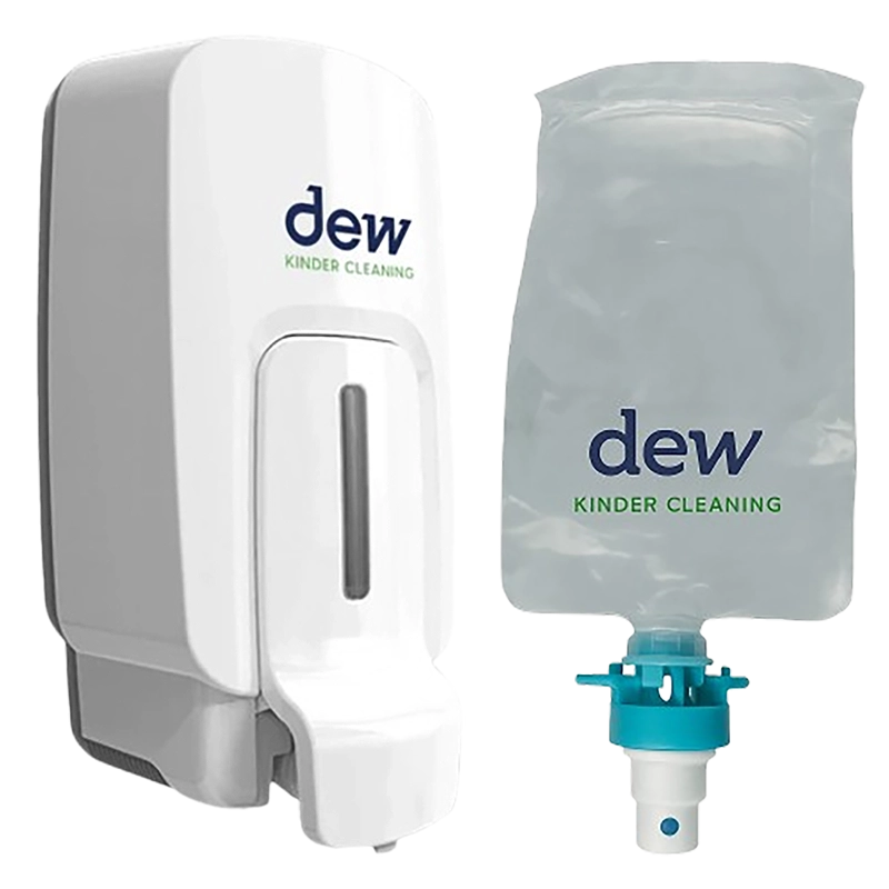 Hand Cleansing Water Dispenser - Wall Mounted With Refill Pouch 1L