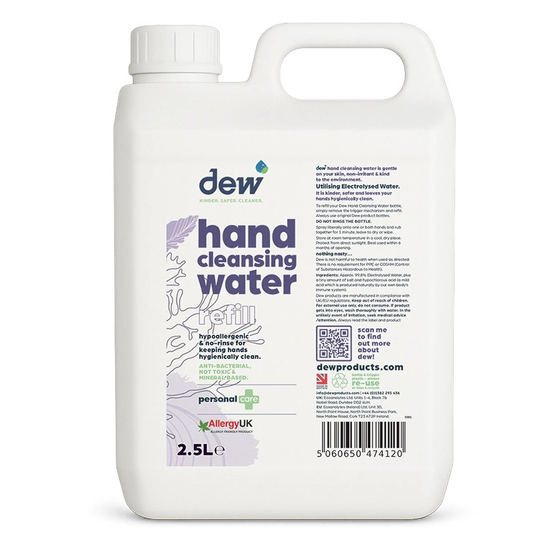 Hand Cleansing Water Refill 2.5L (New Label)
