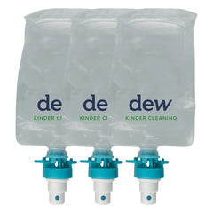Hand Cleansing Water Refill Pouch 1L x 3 for Dispenser - Wall Mounted