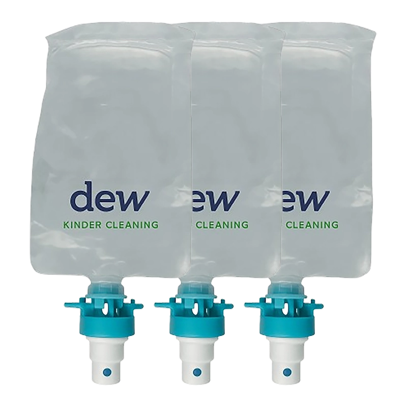 Hand Cleansing Water Refill Pouch 1L x 3 for Dispenser - Wall Mounted