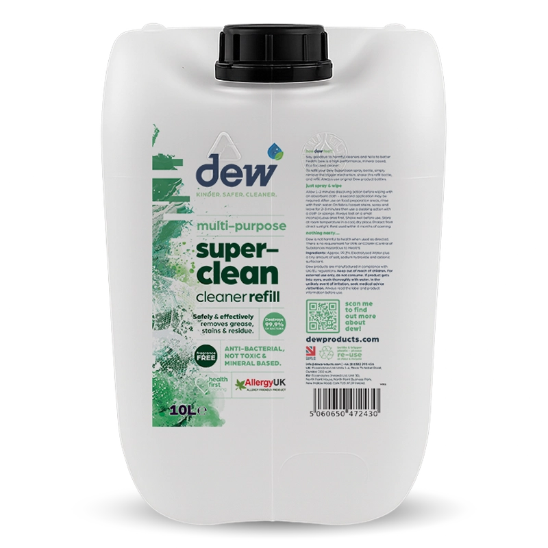 Multi-Purpose Superclean Fragrance-Free Refill 10L