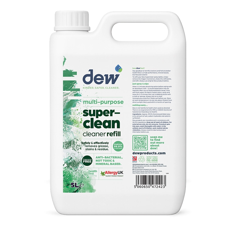 Multi-Purpose Superclean Fragrance-Free Refill 5L