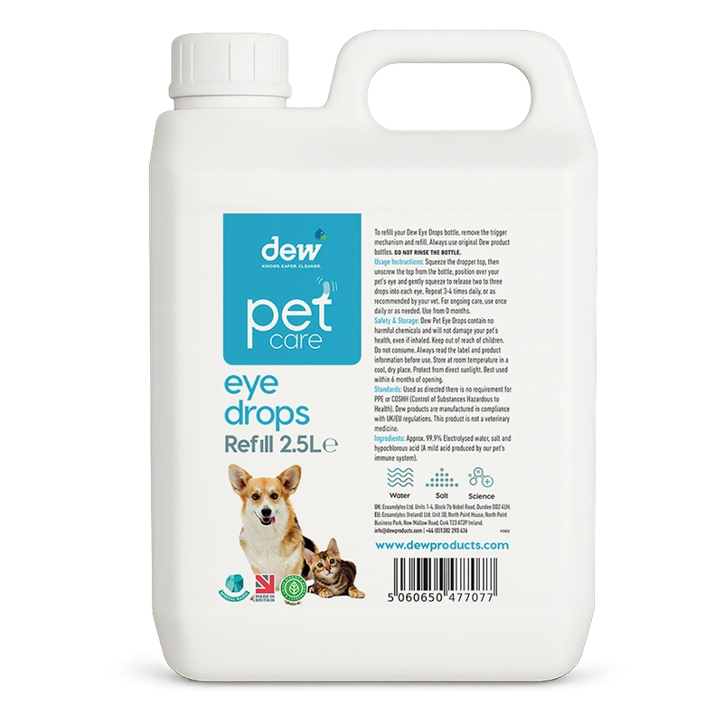 Pet Eye Drops Refill 2.5L