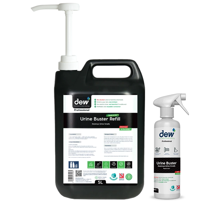 Urine Buster 500ml Refill 5L With Hand Pump Dispenser