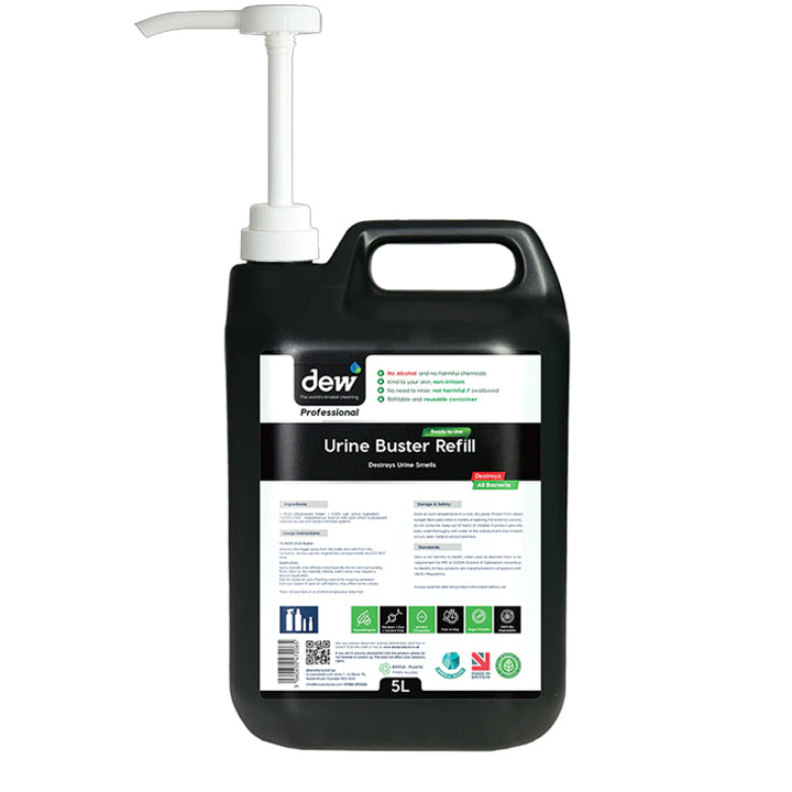 Urine Buster 5L Refill With Hand Pump Dispenser