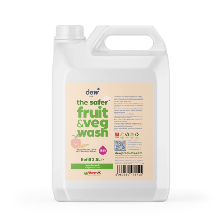 Dew Safer Fruit & Veg Wash