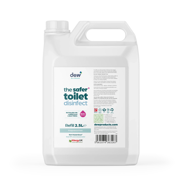 Dew Bathroom Safer Toilet Disinfect