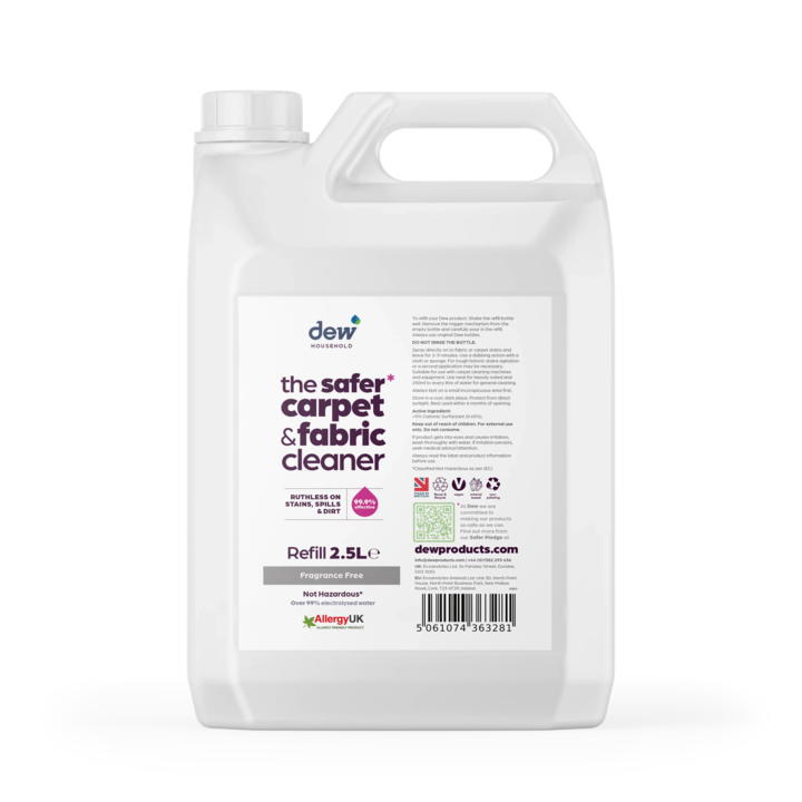 Dew Household Safer Carpet & Fabric Cleaner