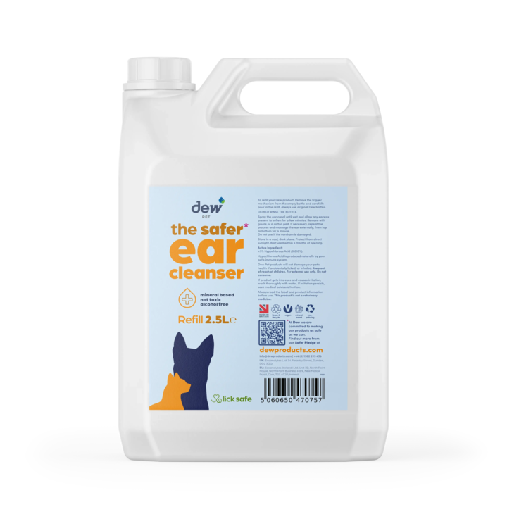 Dew Safer Pet Ear Cleanser
