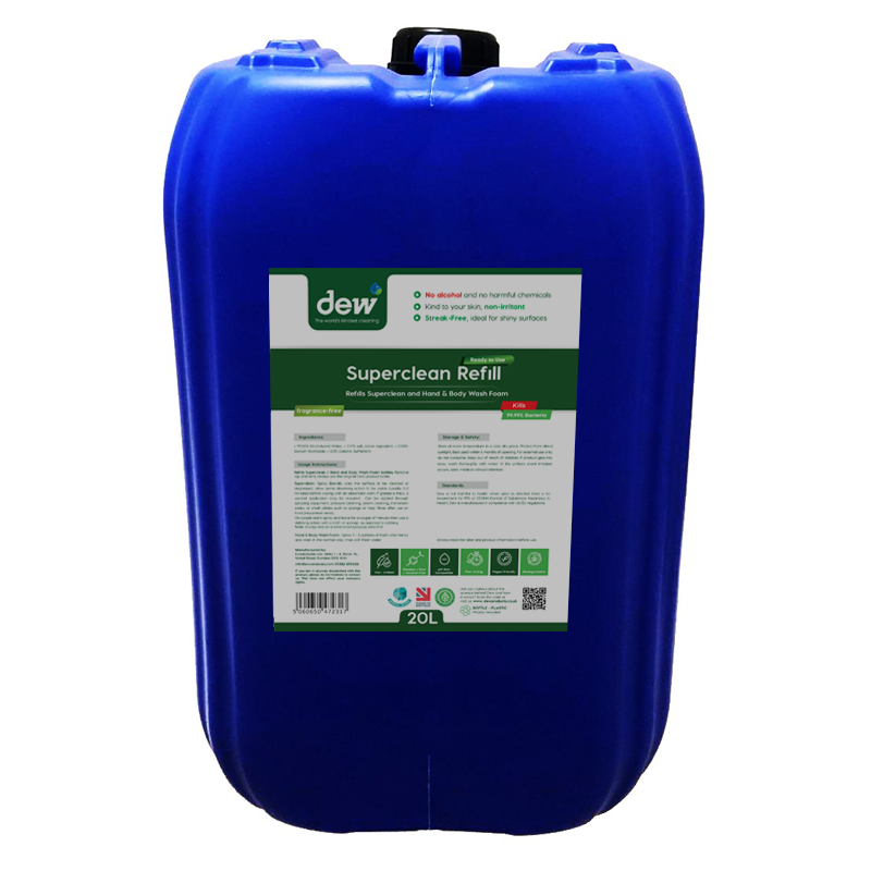 Readymix Green Fragrance-Free Refill 20L (For Cleaning Products)